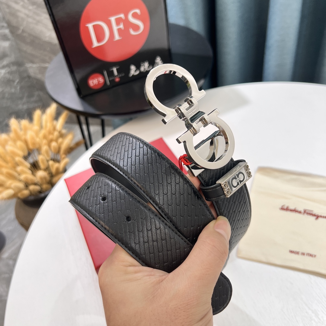 Streetwear Belt Ferragamo 319611 size:3.5cm - vstockx