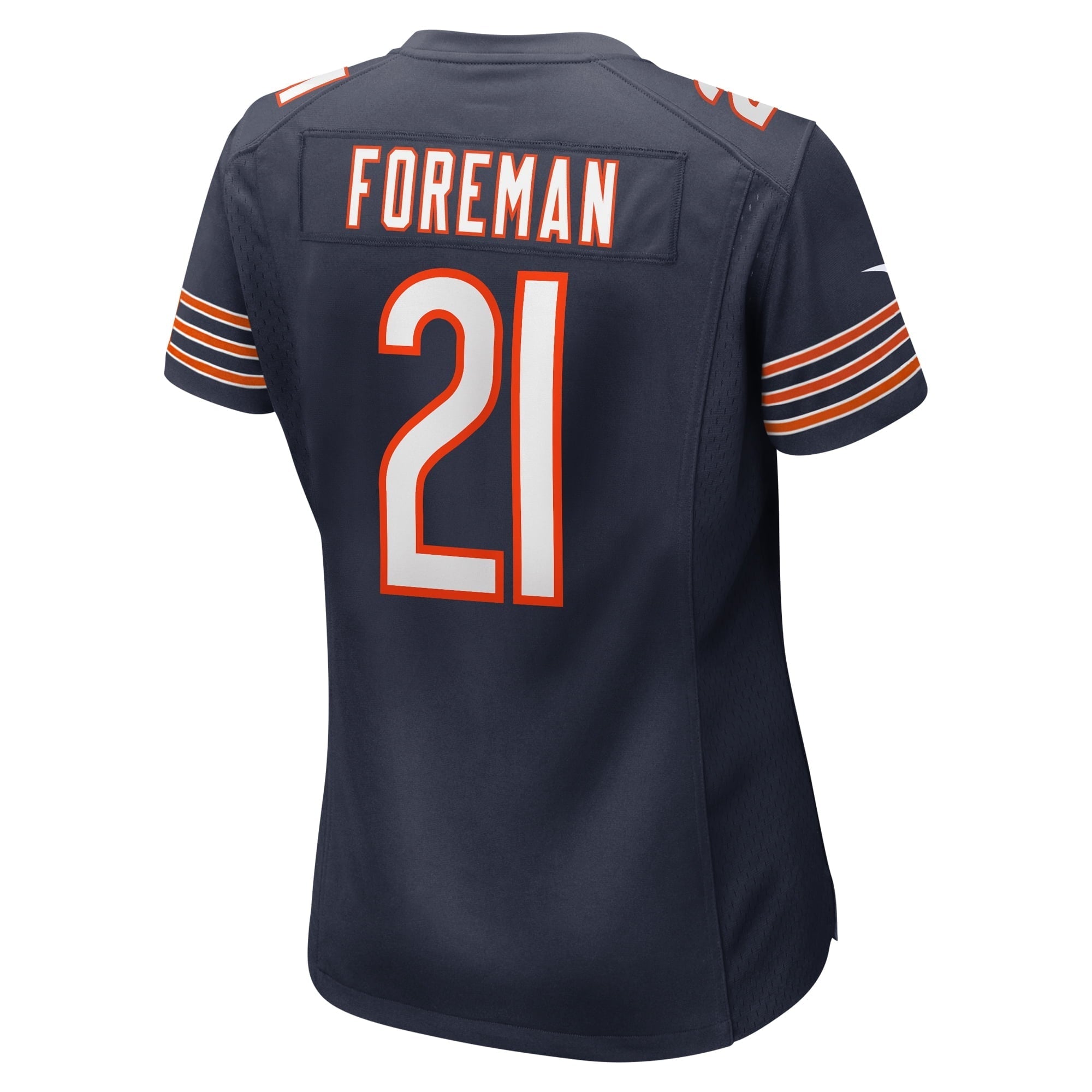Women's Nike D'Onta Foreman Navy Chicago Bears Game Jersey - vstockx