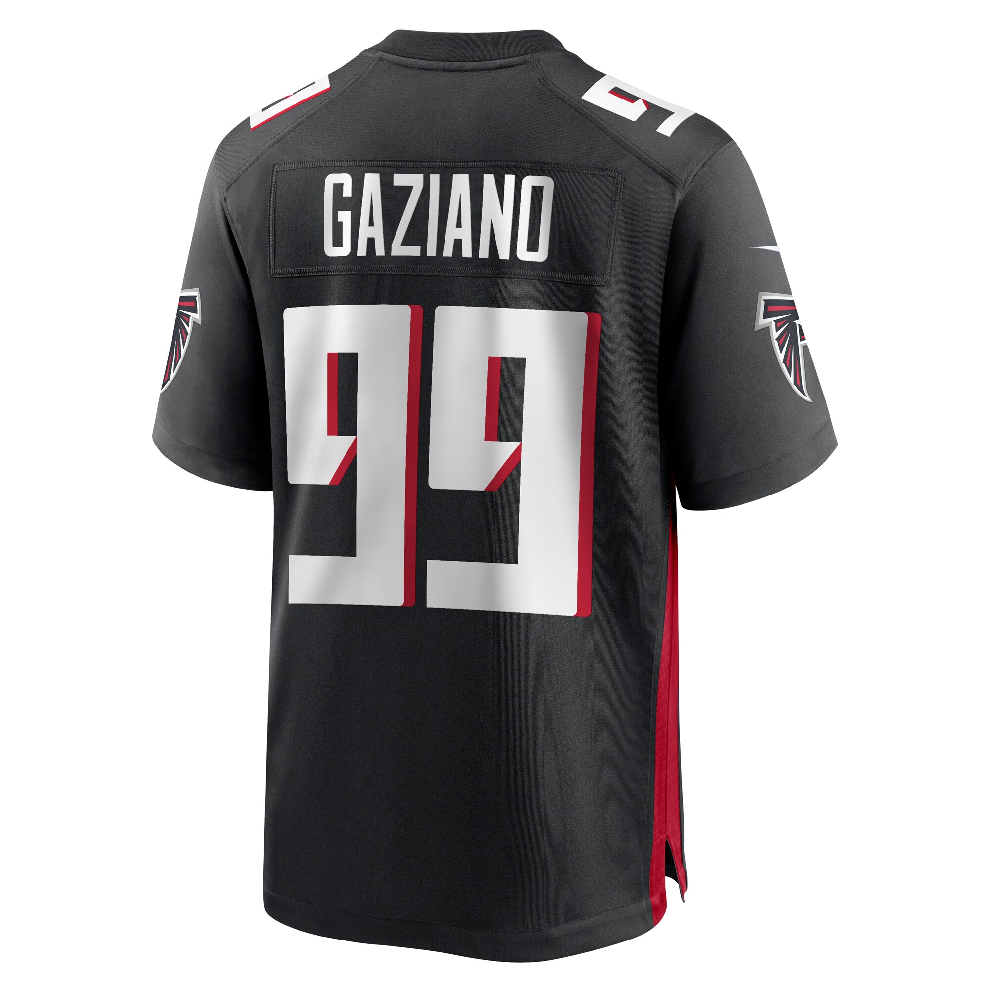 Joe Gaziano Atlanta Falcons Nike Team Game Jersey - Black - vstockx