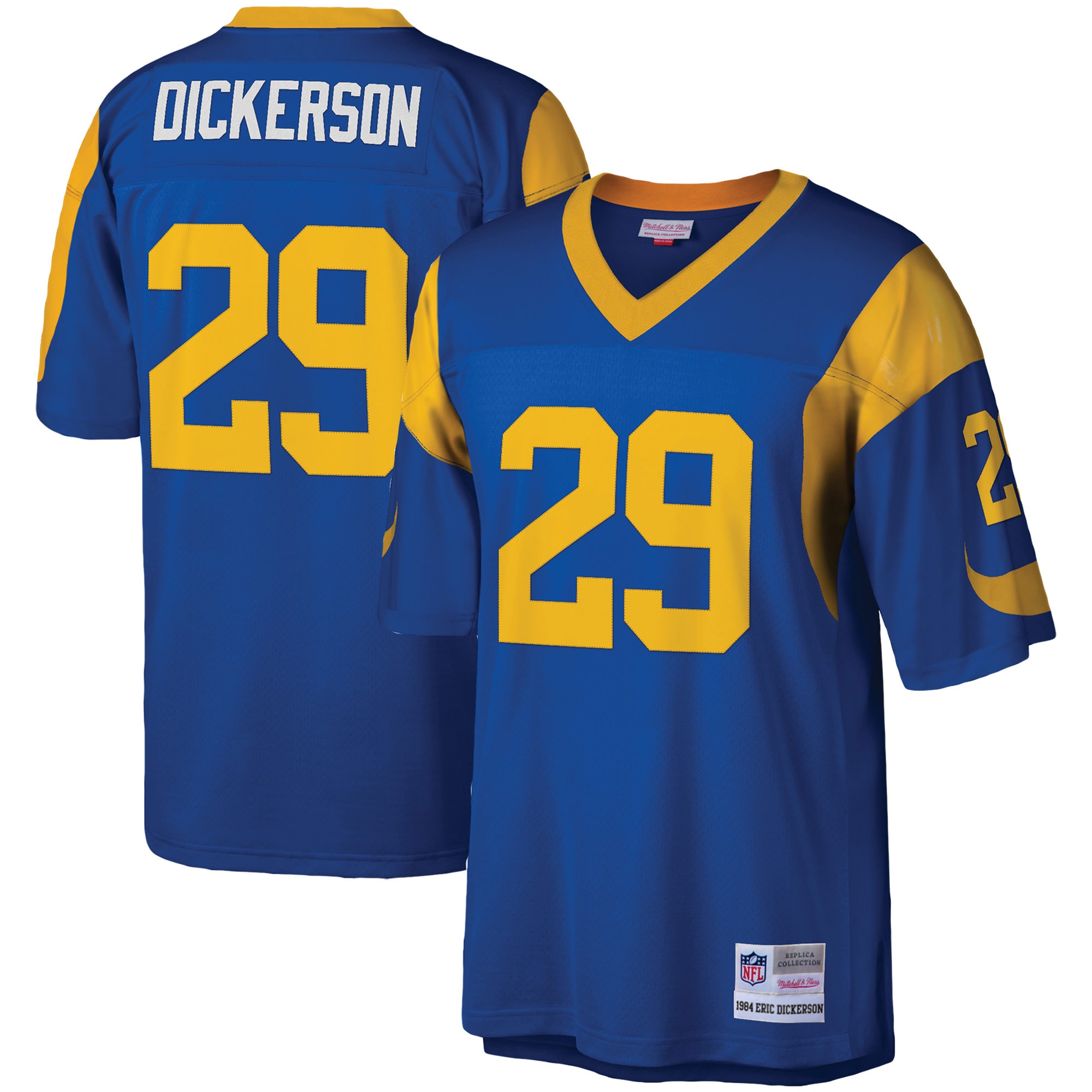 Eric Dickerson Los Angeles Rams Mitchell & Ness Youth 1984 Legacy Retired Player Jersey - Royal - vstockx