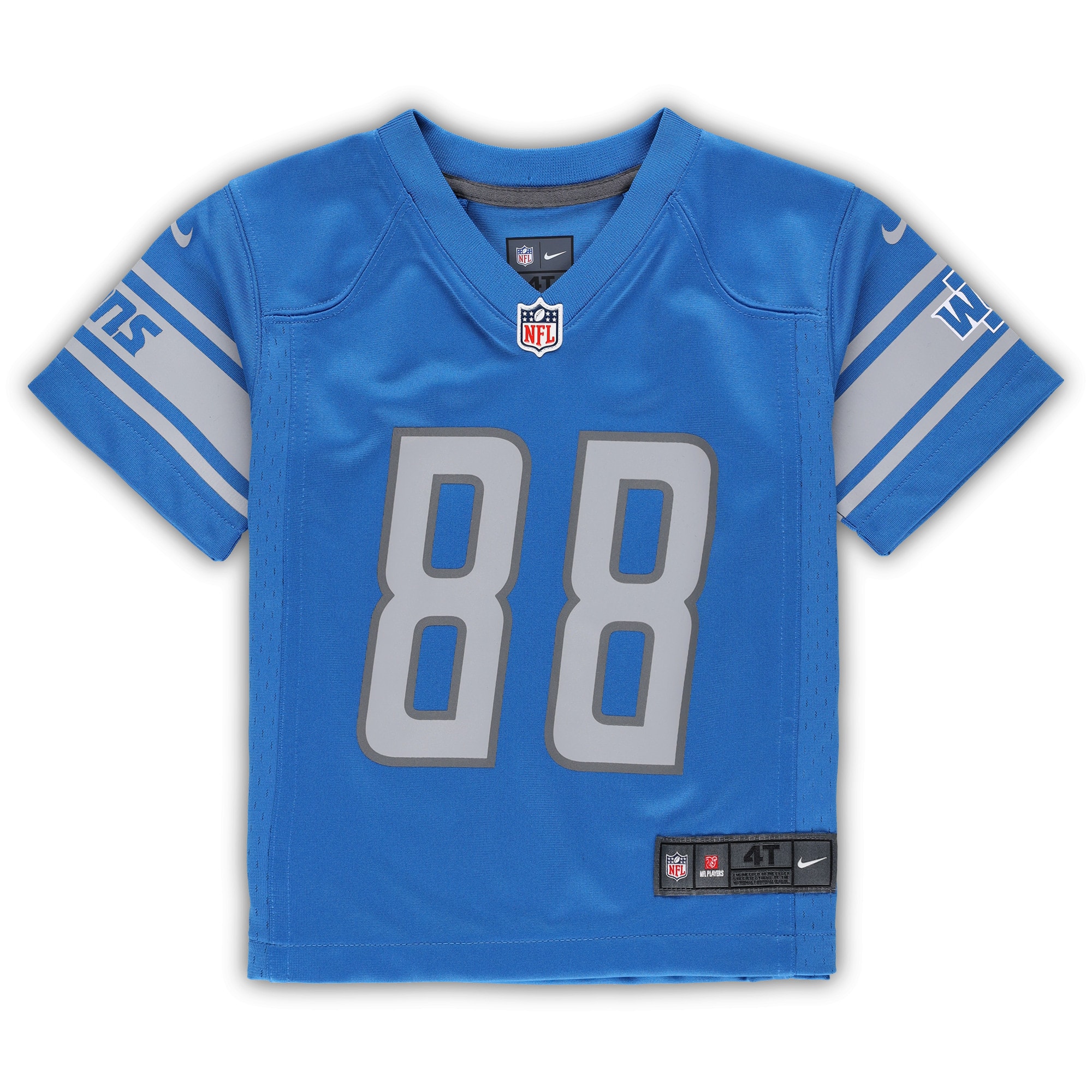T.J. Hockenson Detroit Lions Nike Toddler Game Jersey - Blue - vstockx