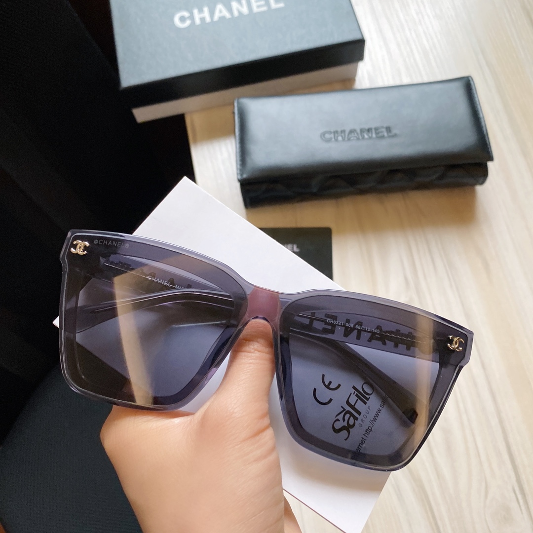 Sunglasses Chanel CH6321 size 68��12-145 - vstockx