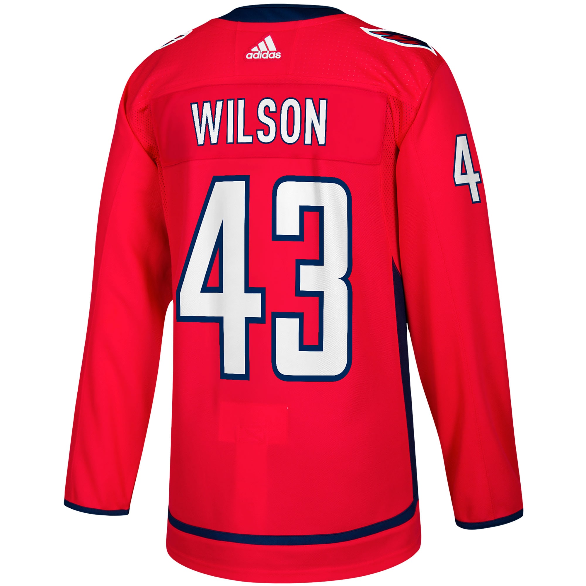 Tom Wilson Washington Capitals adidas Home Authentic Player Jersey - Red - vstockx