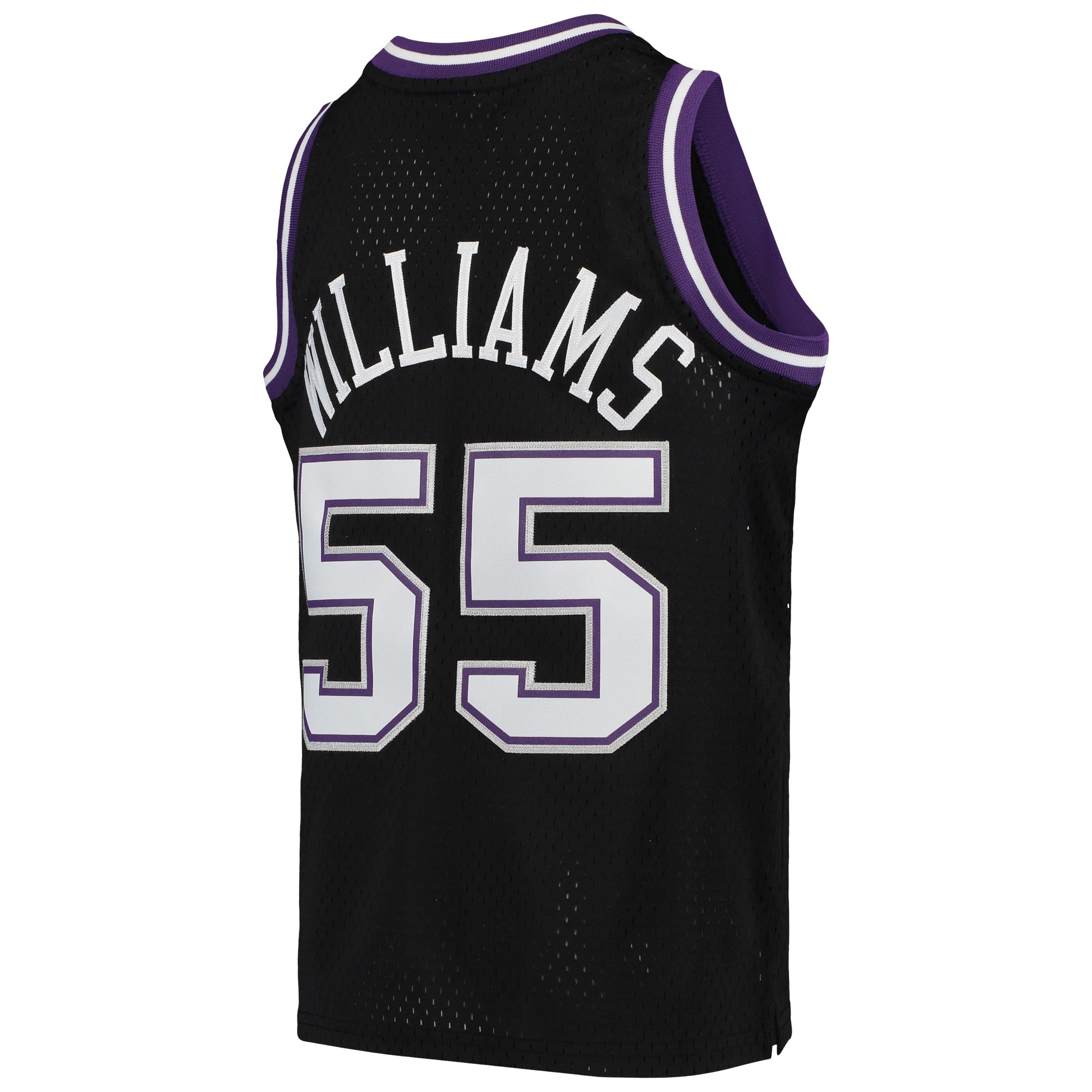 Jason Williams Sacramento Kings Mitchell & Ness Youth 2000-01 Hardwood Classics Swingman Throwback Jersey - Black - vstockx