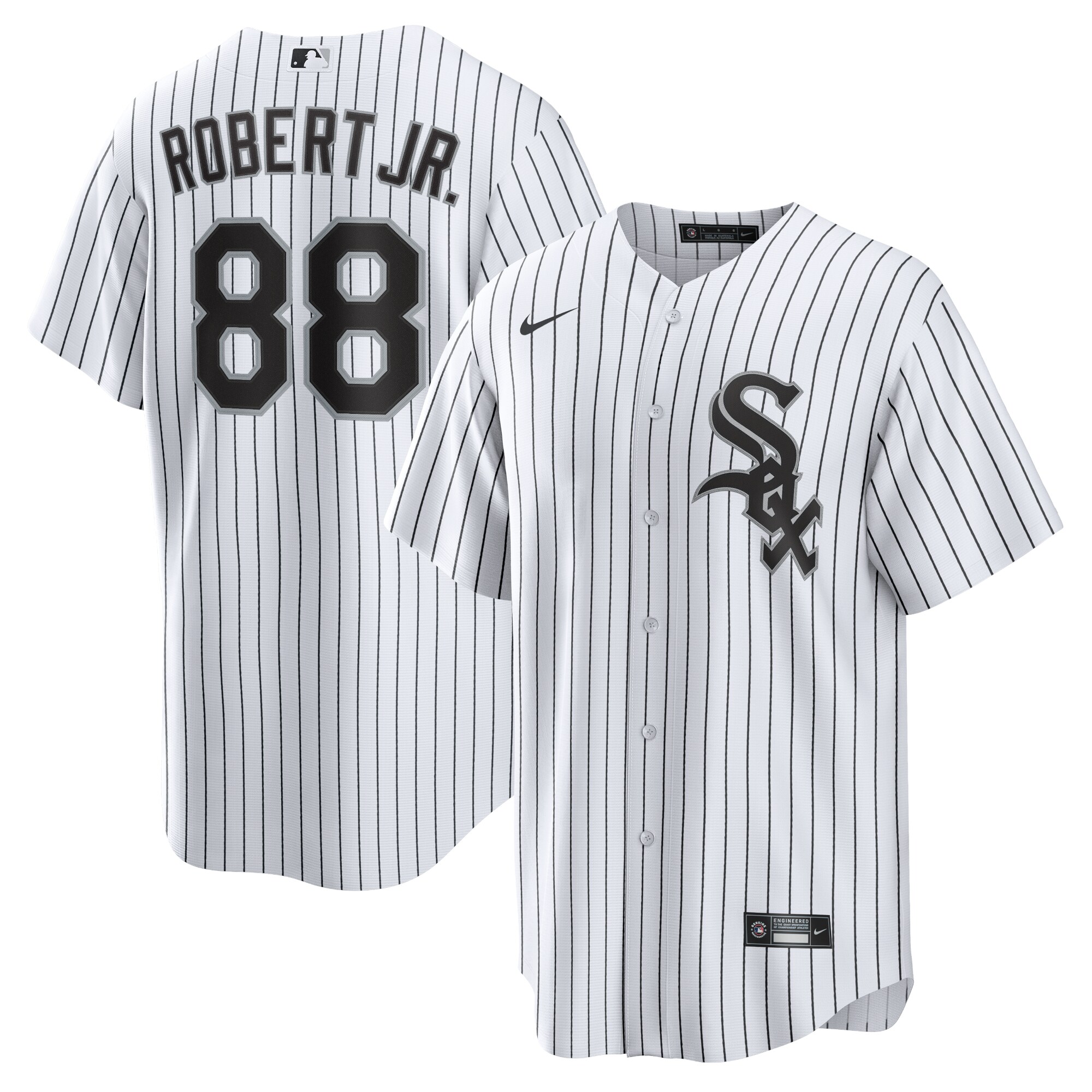 Luis Robert Chicago White Sox Nike Replica Player Name Jersey - White - vstockx