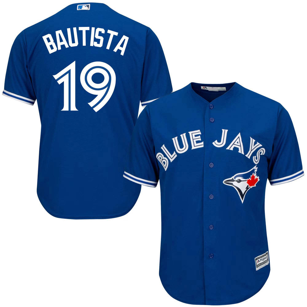 Youth Toronto Blue Jays Jose Bautista Replica Alternate Jersey - Royal - vstockx