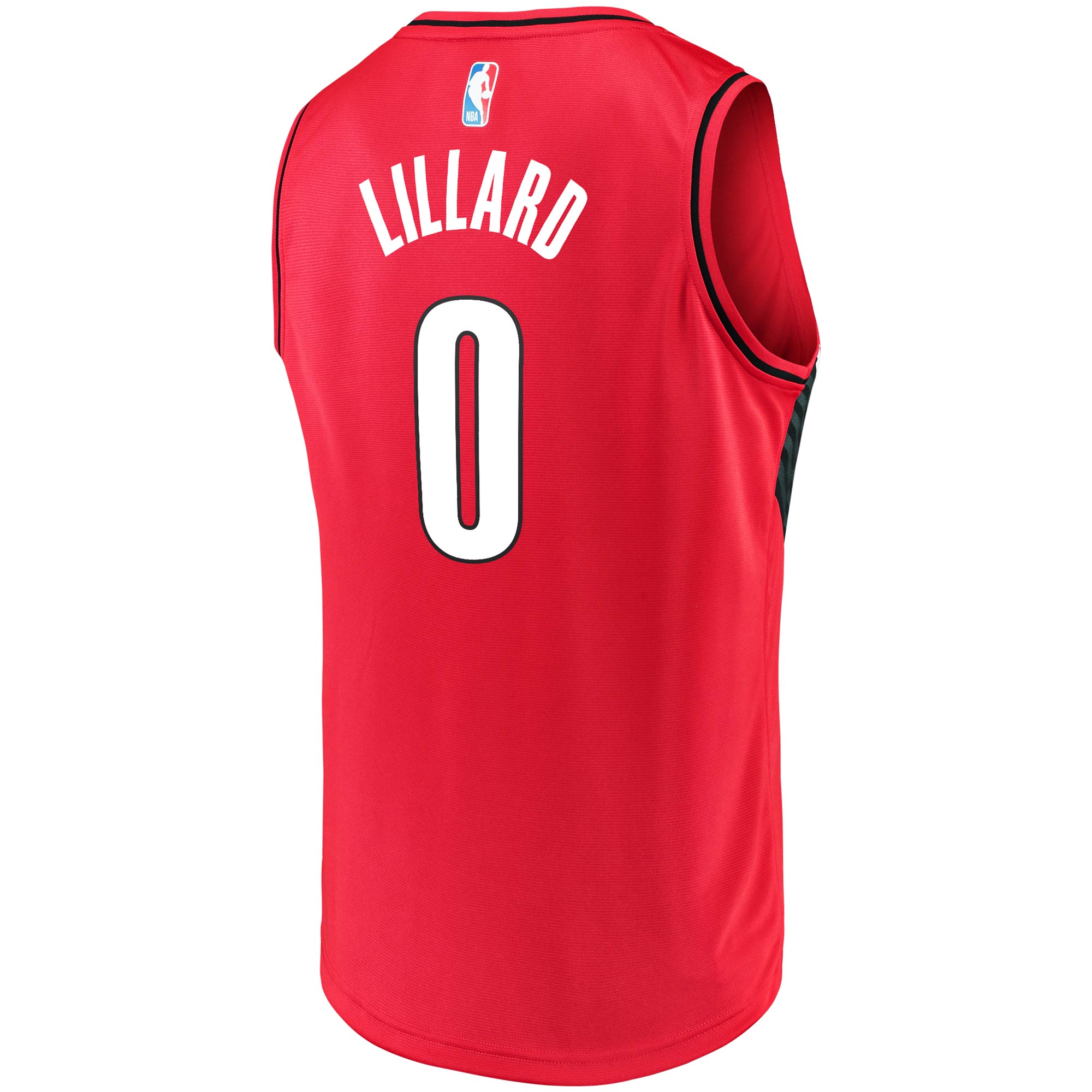Damian Lillard Portland Trail Blazers Fanatics Branded 2020/21 Fast Break Replica Jersey - Statement Edition - Red - vstockx