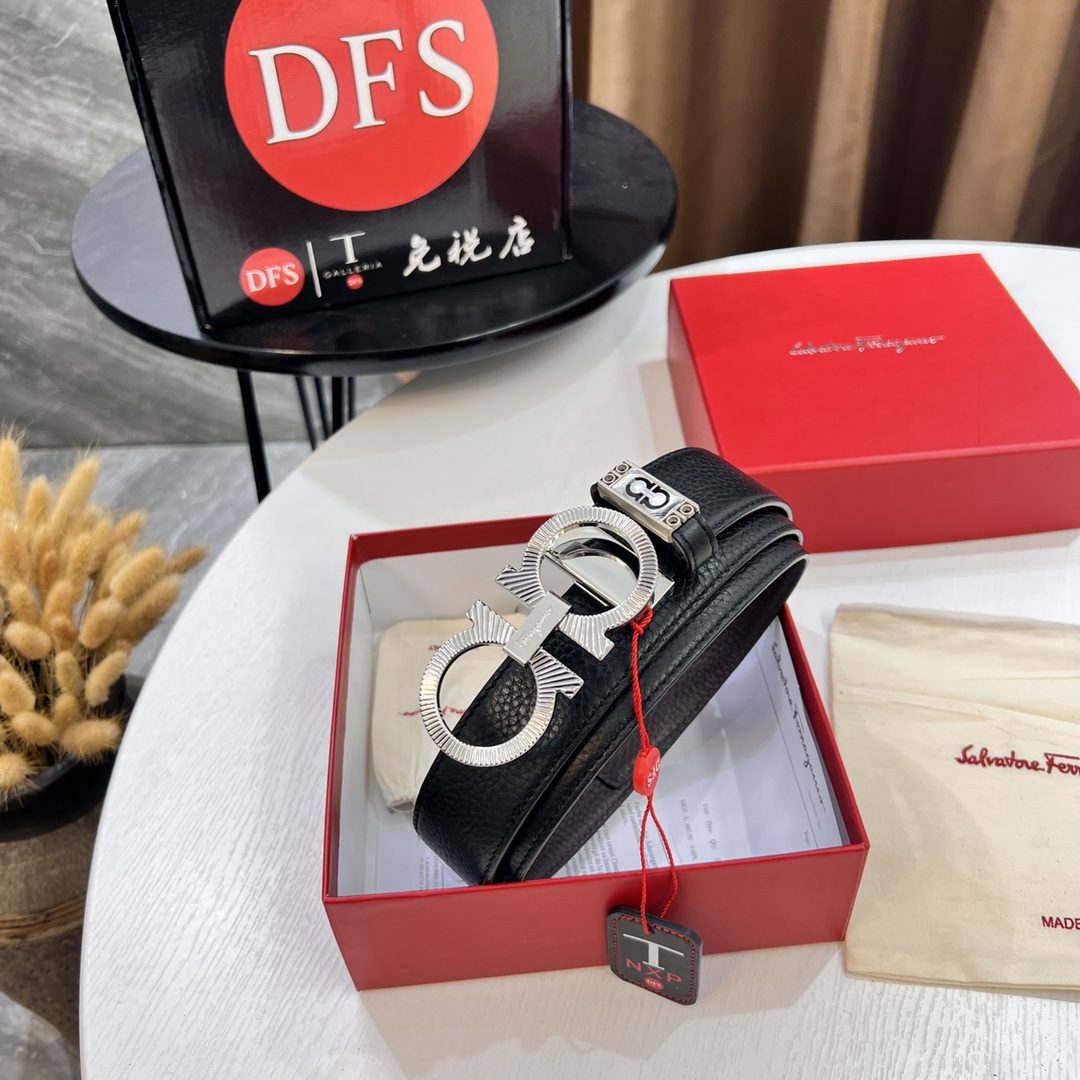 Streetwear Belt Ferragamo 319717 size:3.5cm - vstockx