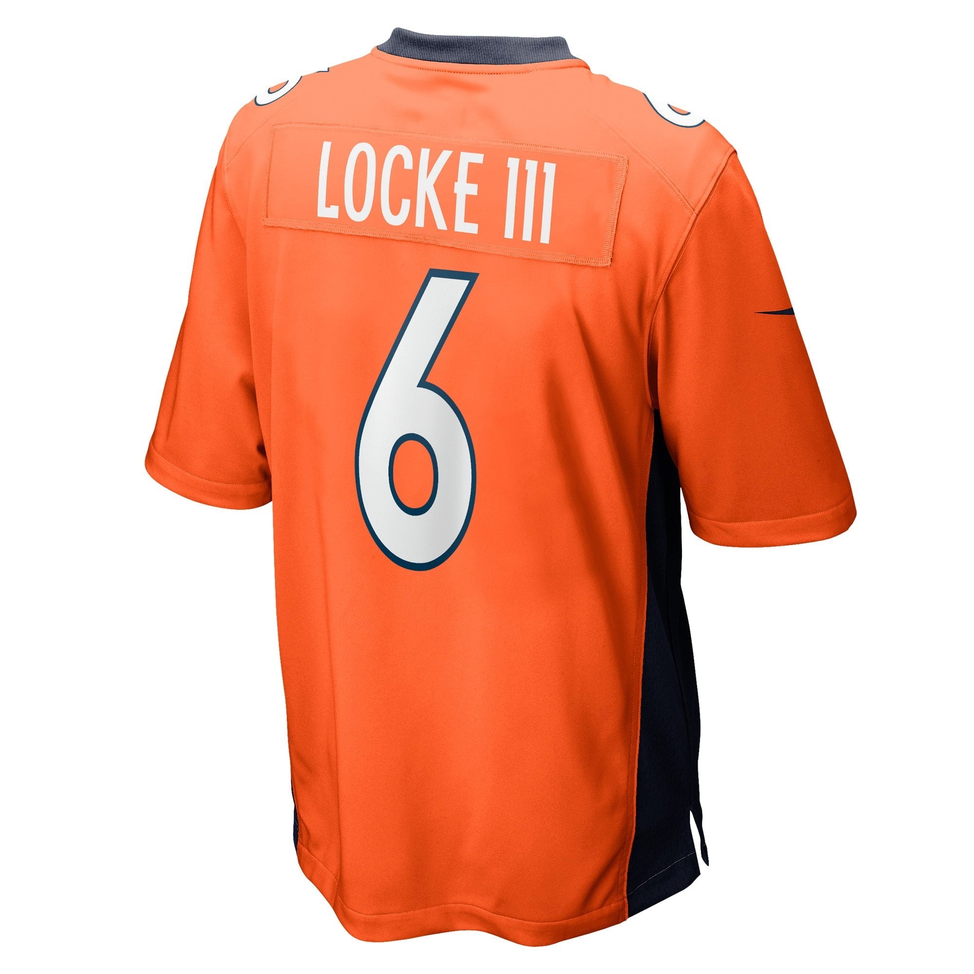 Men's Nike P.J. Locke Orange Denver Broncos Game Player Jersey - vstockx