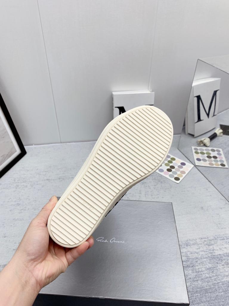 Rick Owens DRKSHDW Jumbo Lace High Black - vstockx