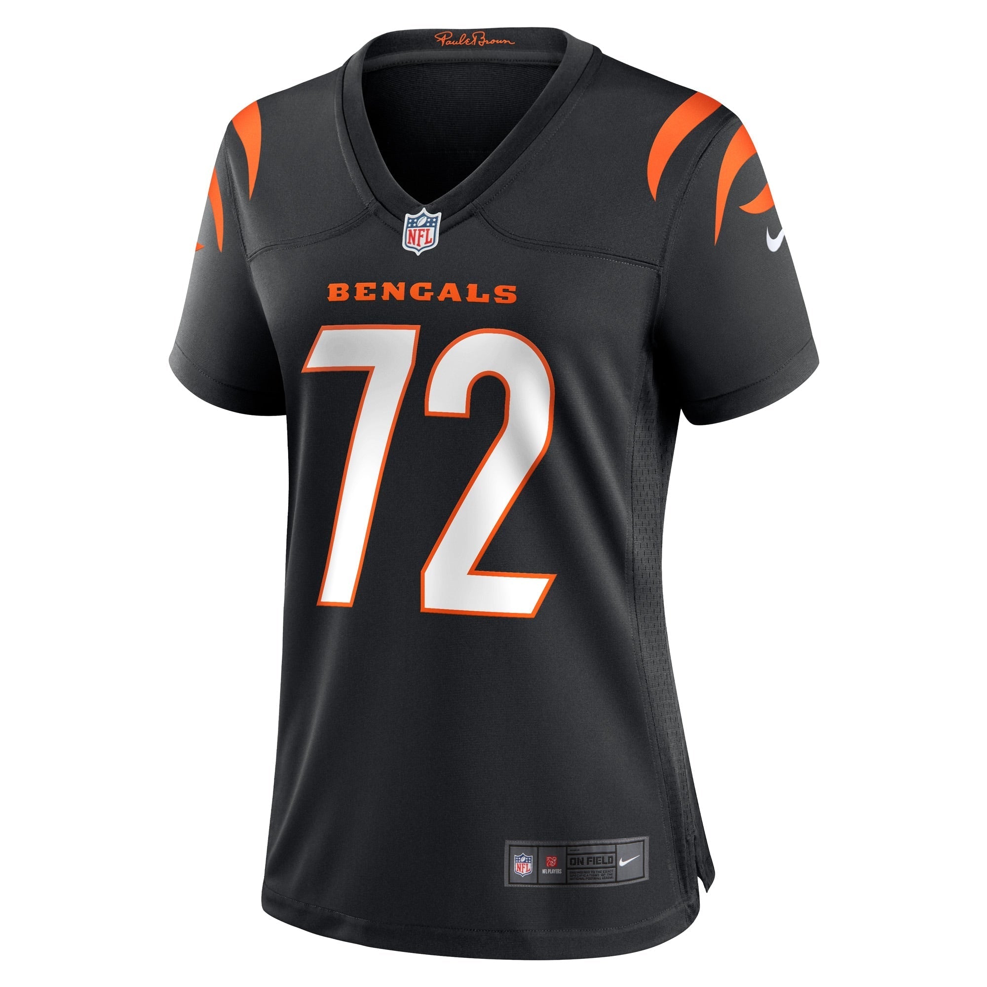 Women's Nike Domenique Davis Black Cincinnati Bengals Game Player Jersey - vstockx