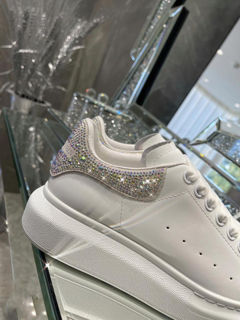 Alexander McQueen Oversized White porcelain - vstockx