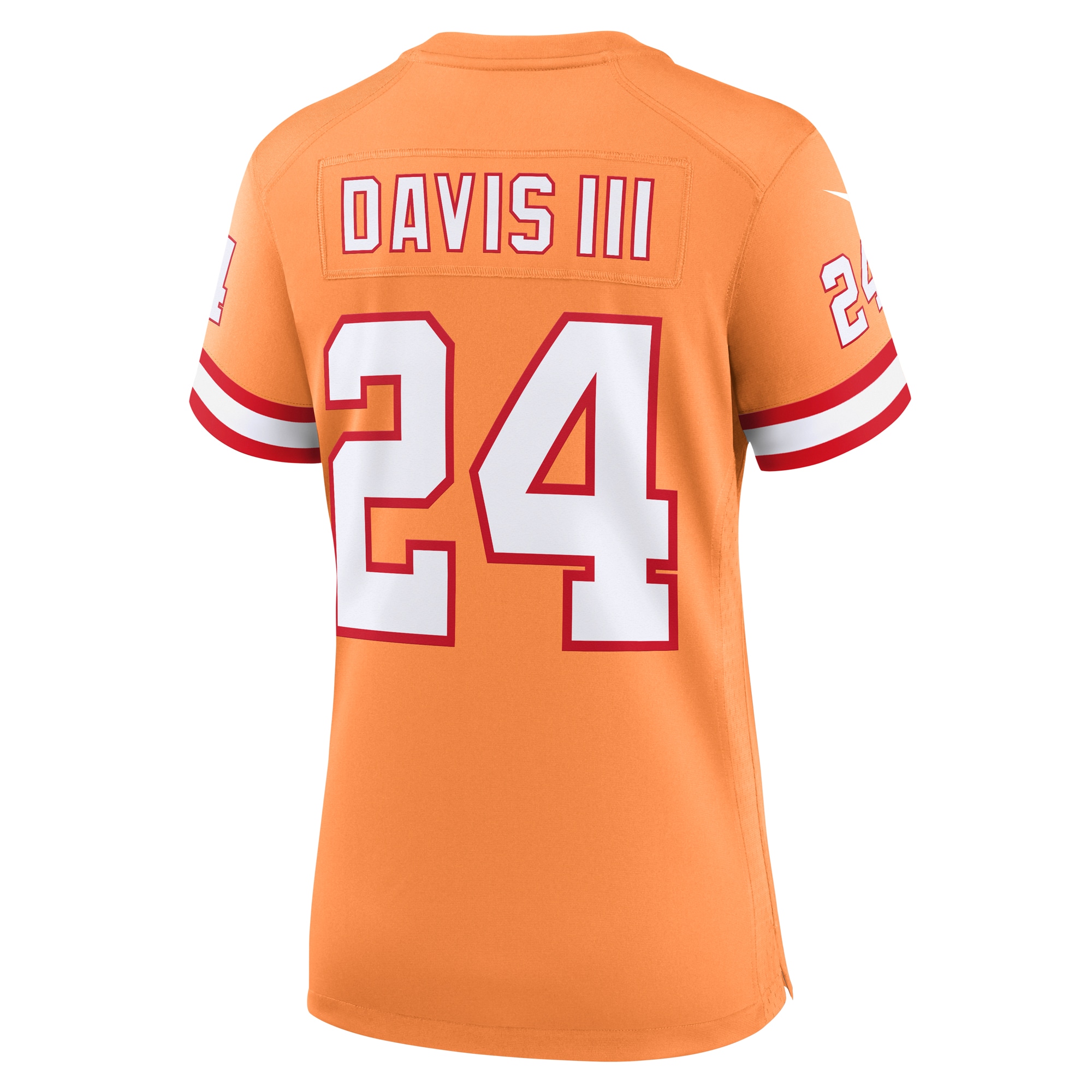 Carlton Davis III Tampa Bay Buccaneers Nike Women's Throwback Game Jersey - Orange - vstockx