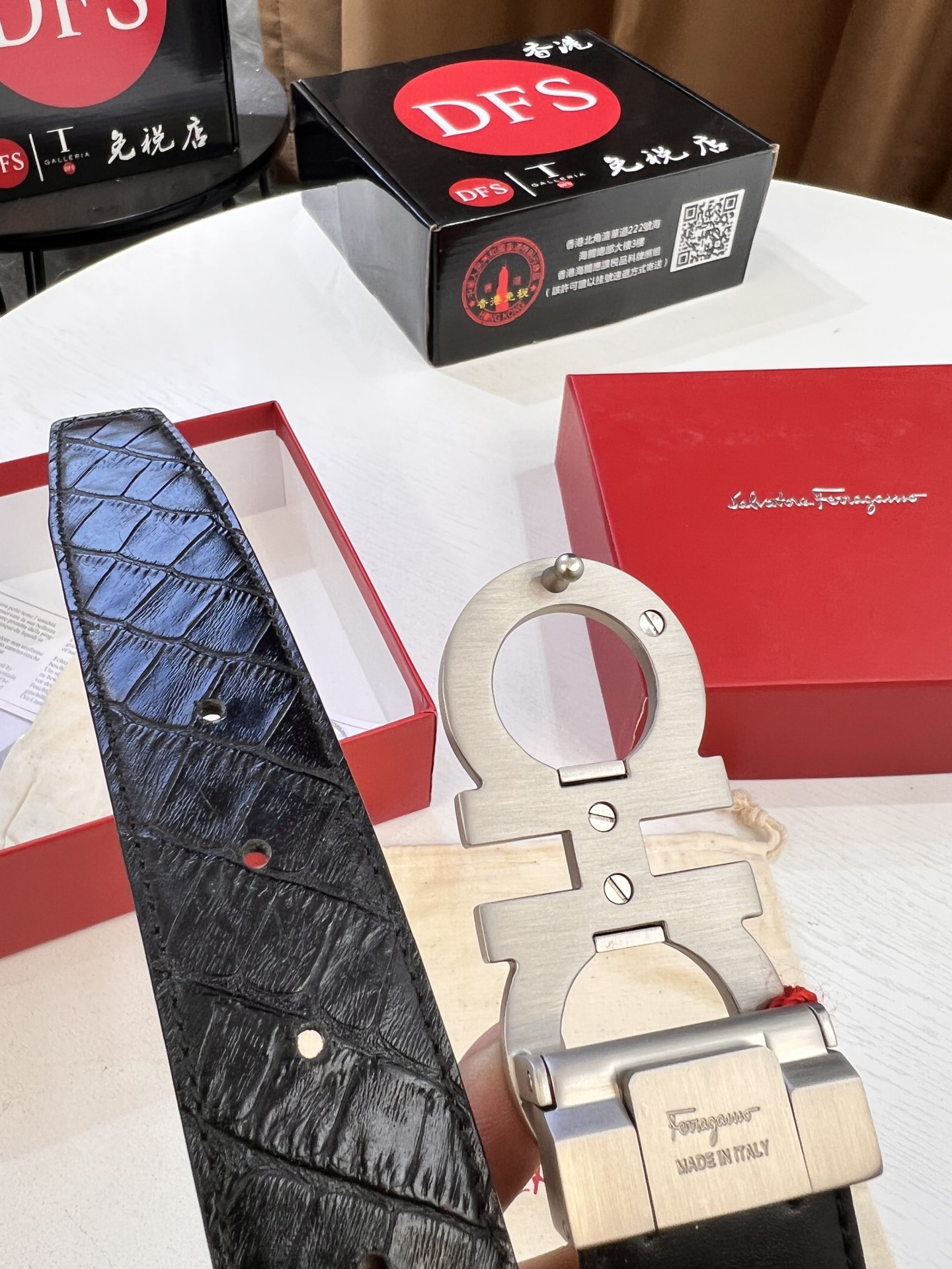 Streetwear Belt Ferragamo 320366 size:3.5cm - vstockx