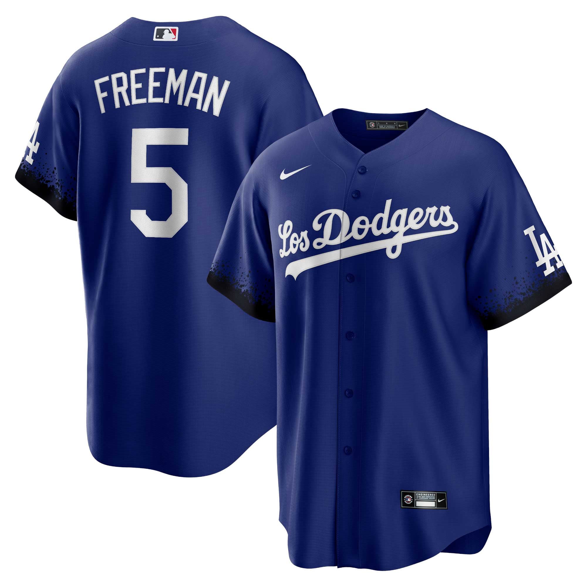 Men's Nike Freddie Freeman Royal Los Angeles Dodgers City Connect Replica Player Jersey - vstockx