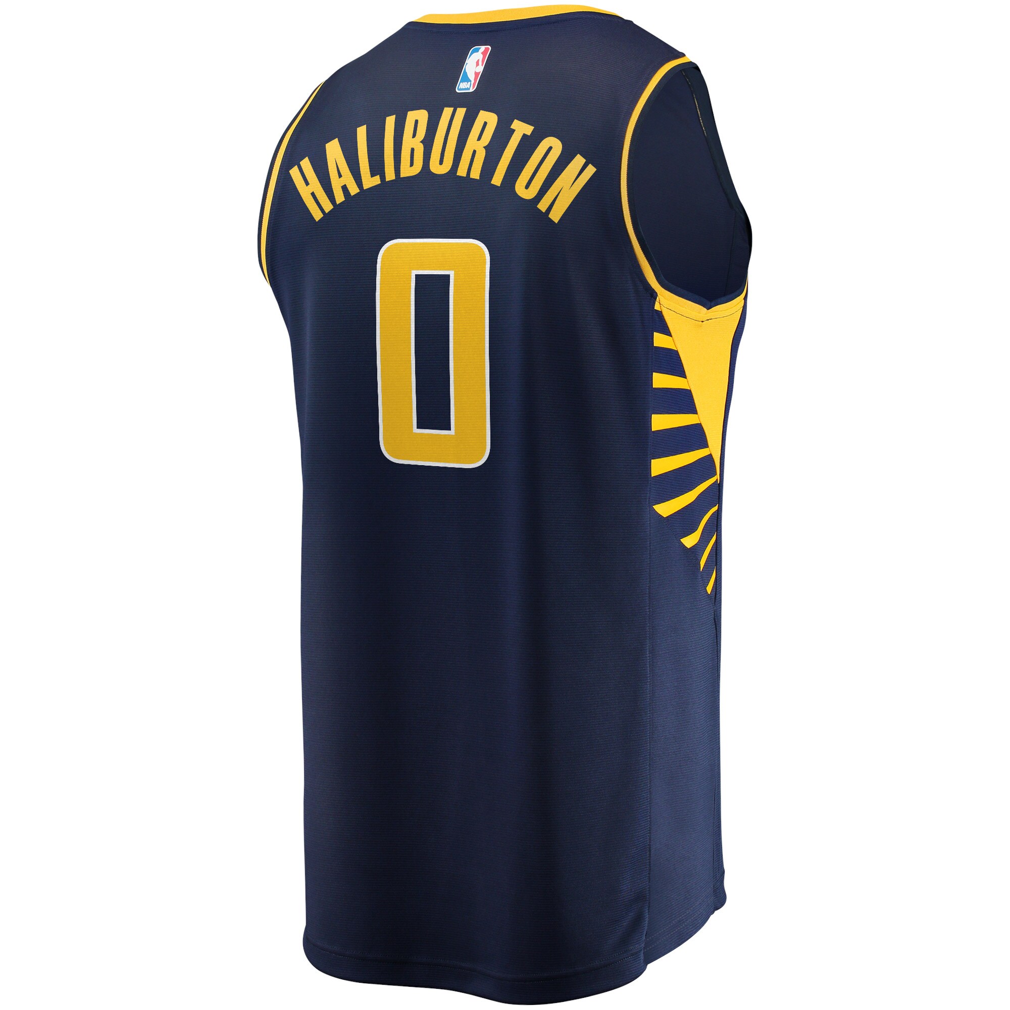 Tyrese Haliburton Indiana Pacers Fanatics Branded Fast Break Replica Jersey - Icon Edition - Navy - vstockx