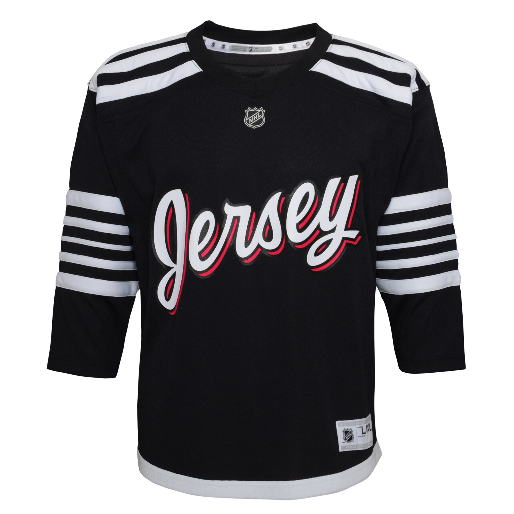 New Jersey Devils Preschool 2021/22 Alternate Replica Jersey - Black - vstockx