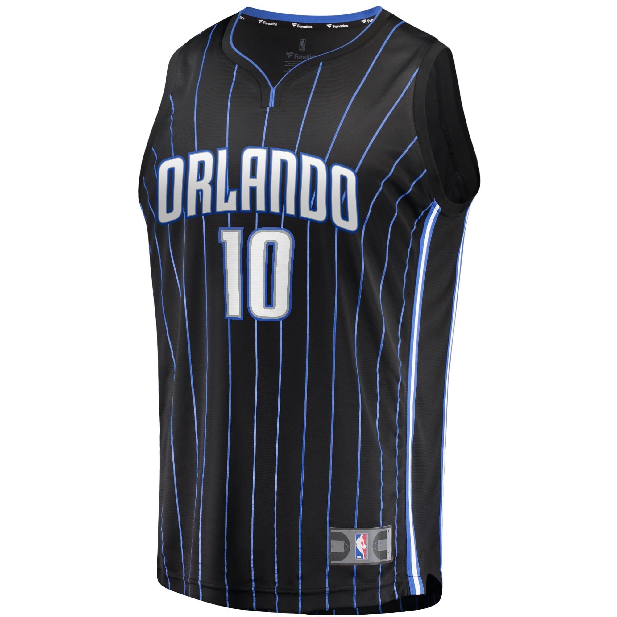Men's Fanatics Branded Bol Bol Black Orlando Magic 2021/22 Fast Break Replica Jersey - Icon Edition - vstockx