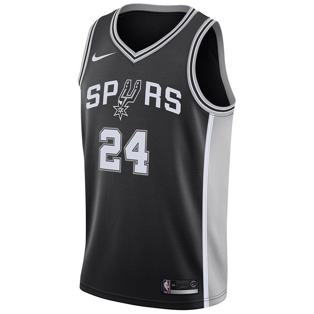 Youth San Antonio Spurs Devin Vassell Icon Edition Jersey - Black - vstockx