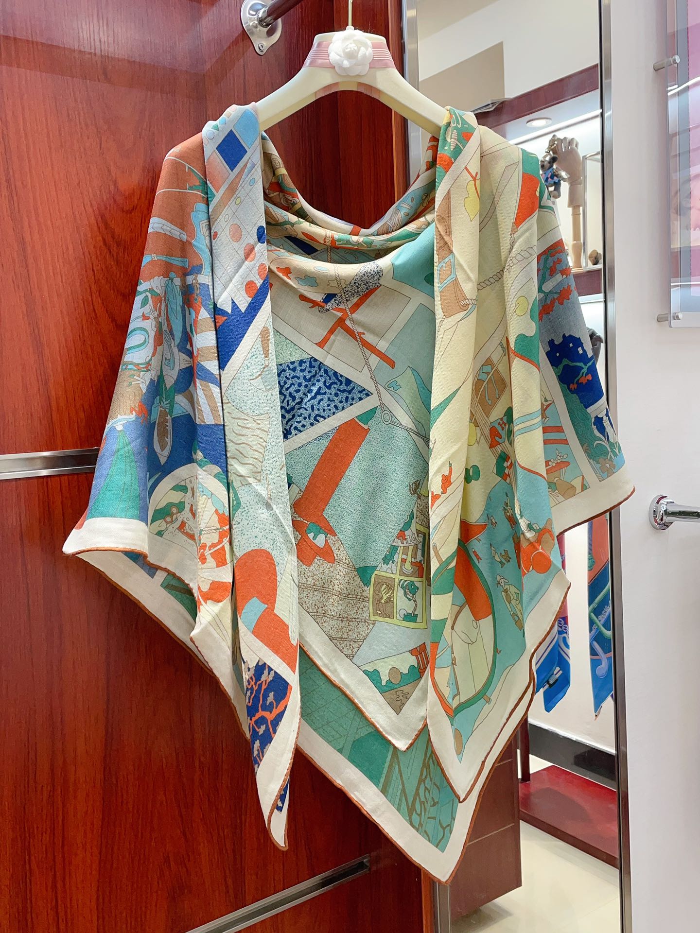 Streetwear Scarf Hermes 328796 SIZE:140cm*140cm - vstockx