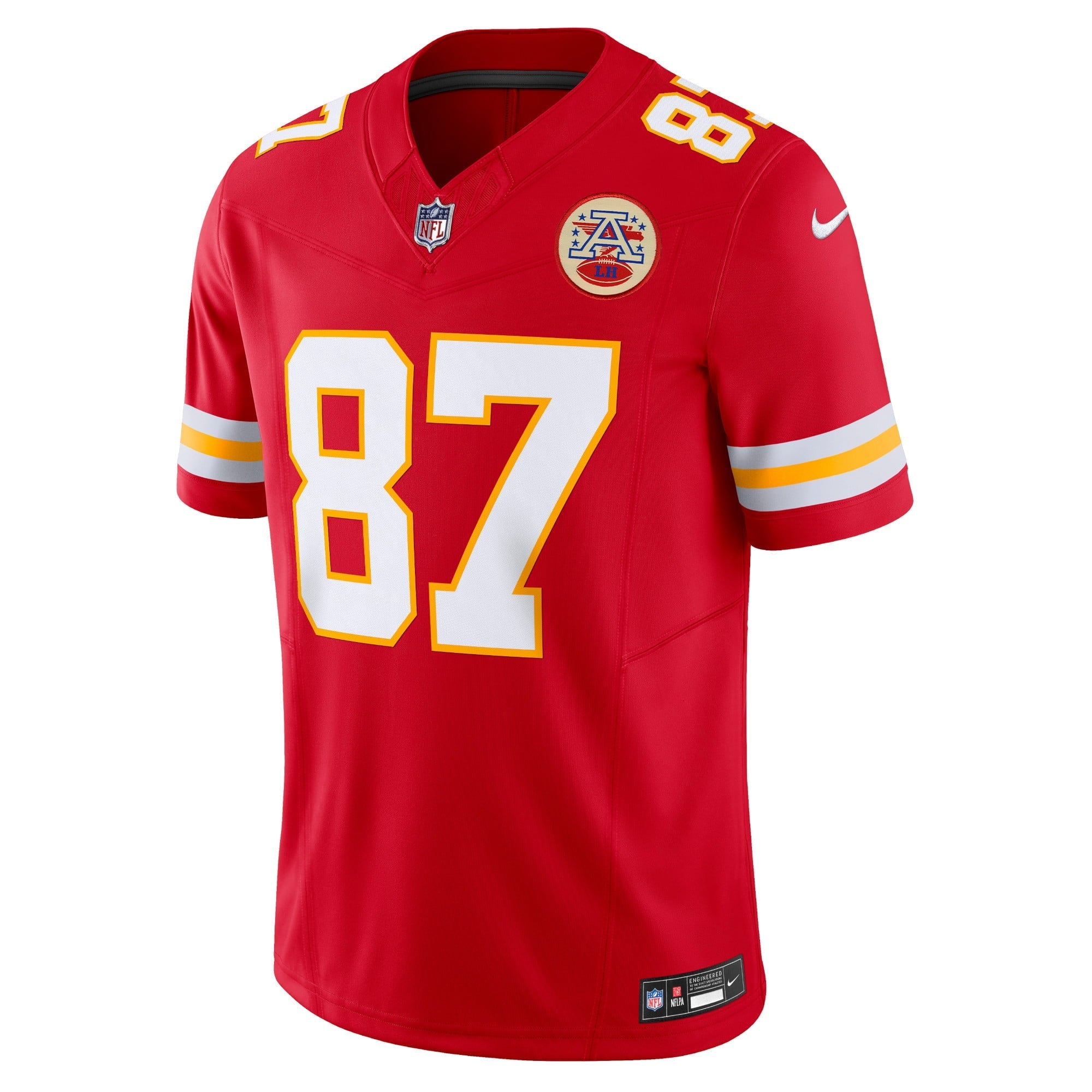 Men's Nike Travis Kelce Red Kansas City Chiefs Vapor F.U.S.E. Limited Jersey - vstockx