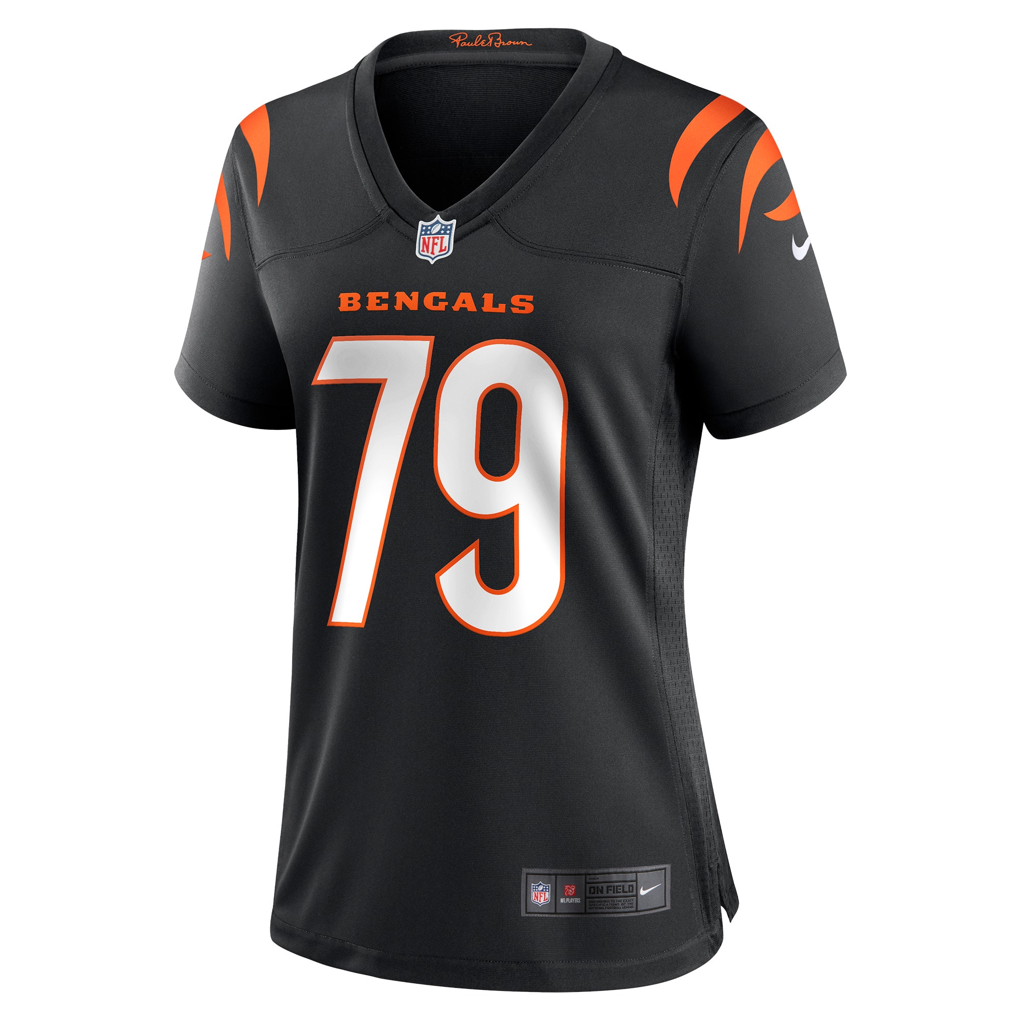 Jackson Carman Cincinnati Bengals Nike Women's Game Jersey - Black - vstockx