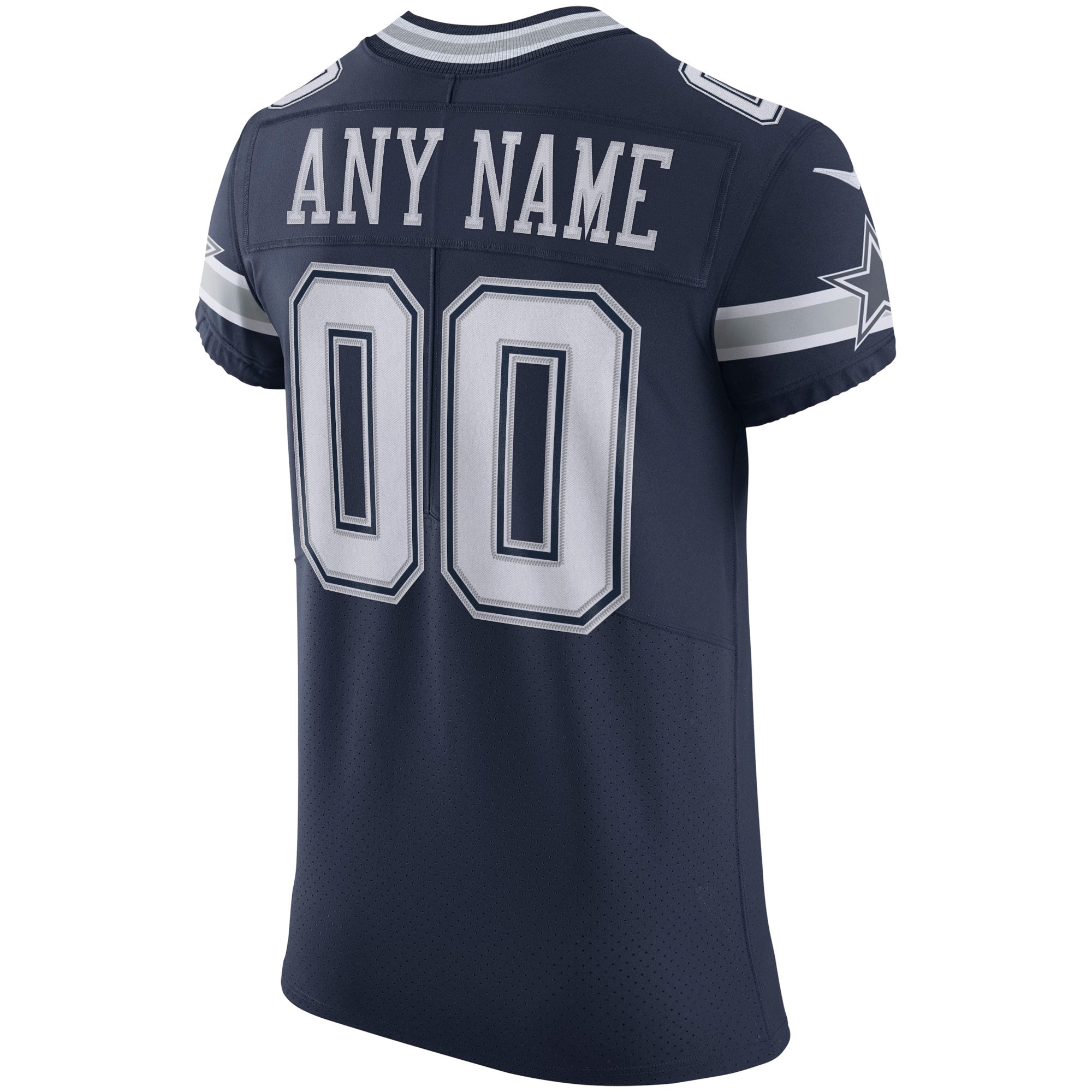 Dallas Cowboys Nike Vapor Elite Custom Jersey - Navy - vstockx