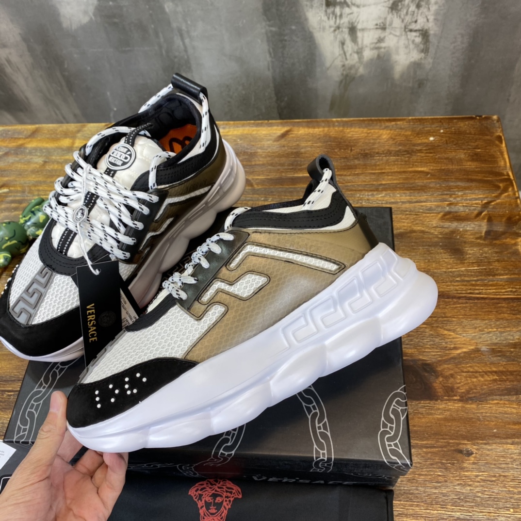 Versace Chain Reaction Sneaker 12 - vstockx