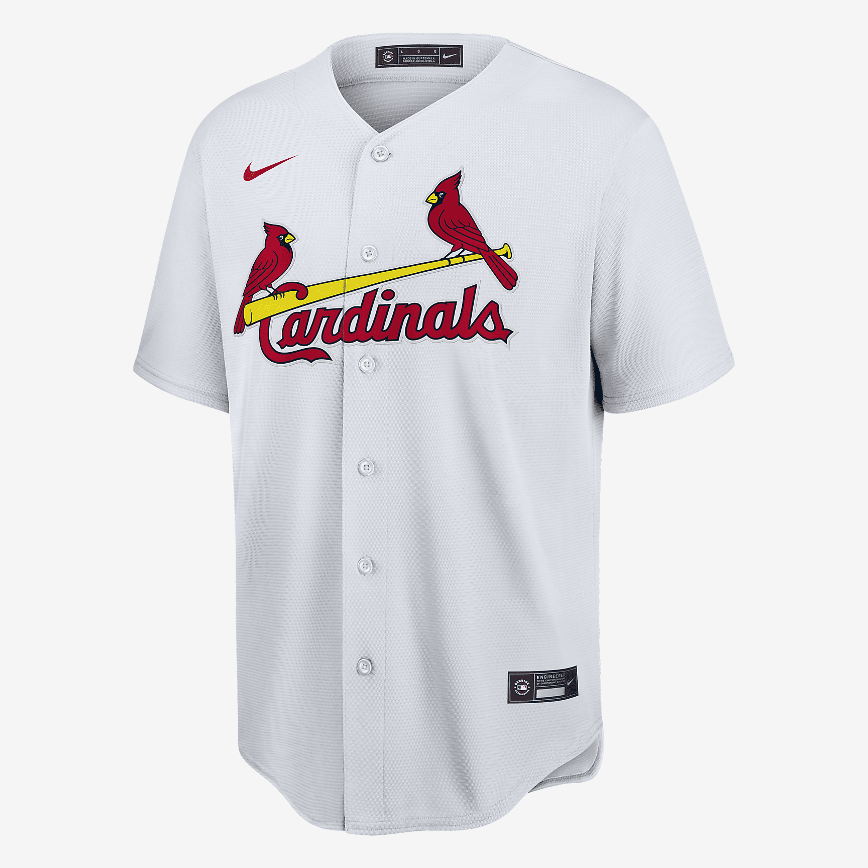 MLB St. Louis Cardinals Men's Replica Baseball Jersey - White - vstockx