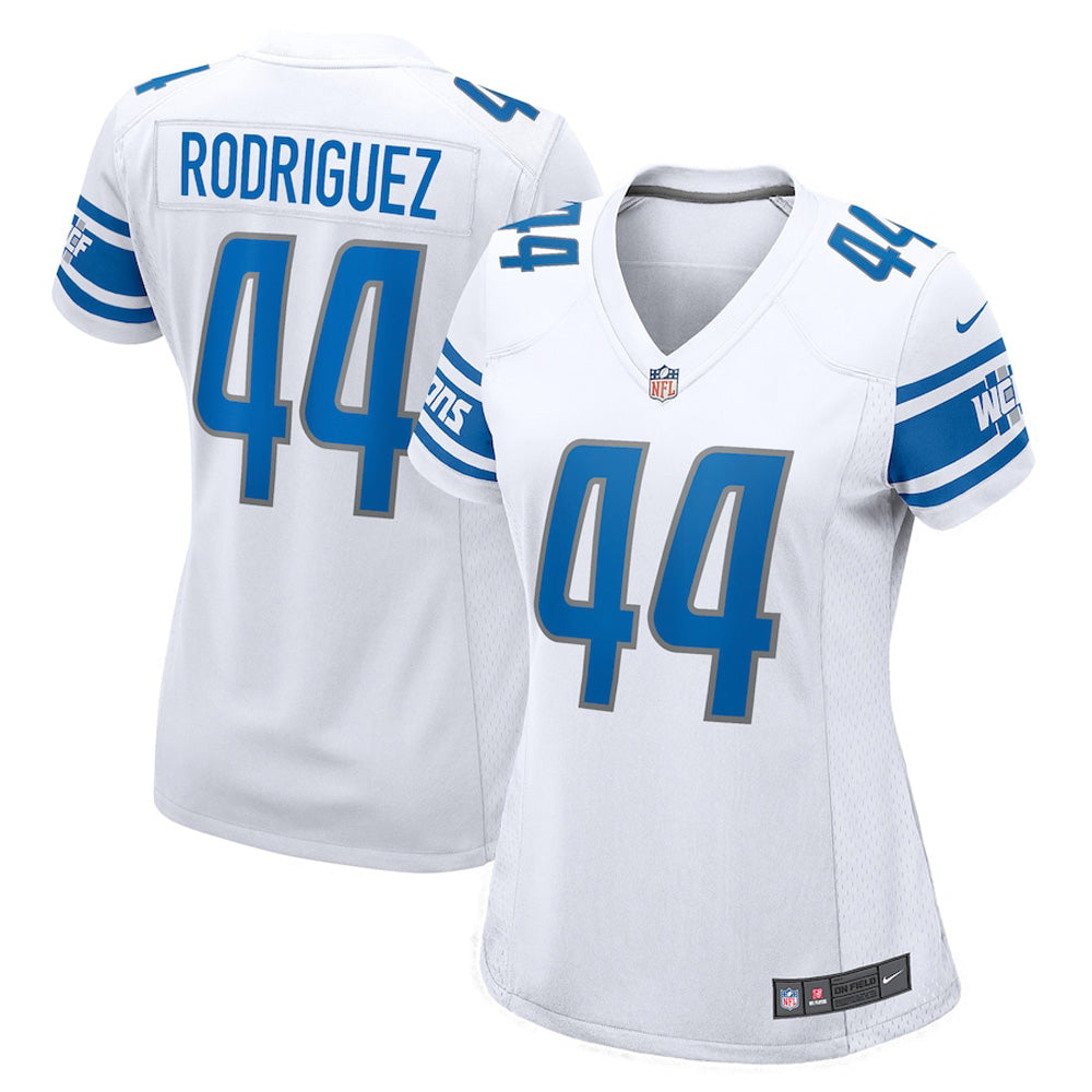 Women's Detroit Lions Malcolm Rodriguez Game Jersey - White - vstockx