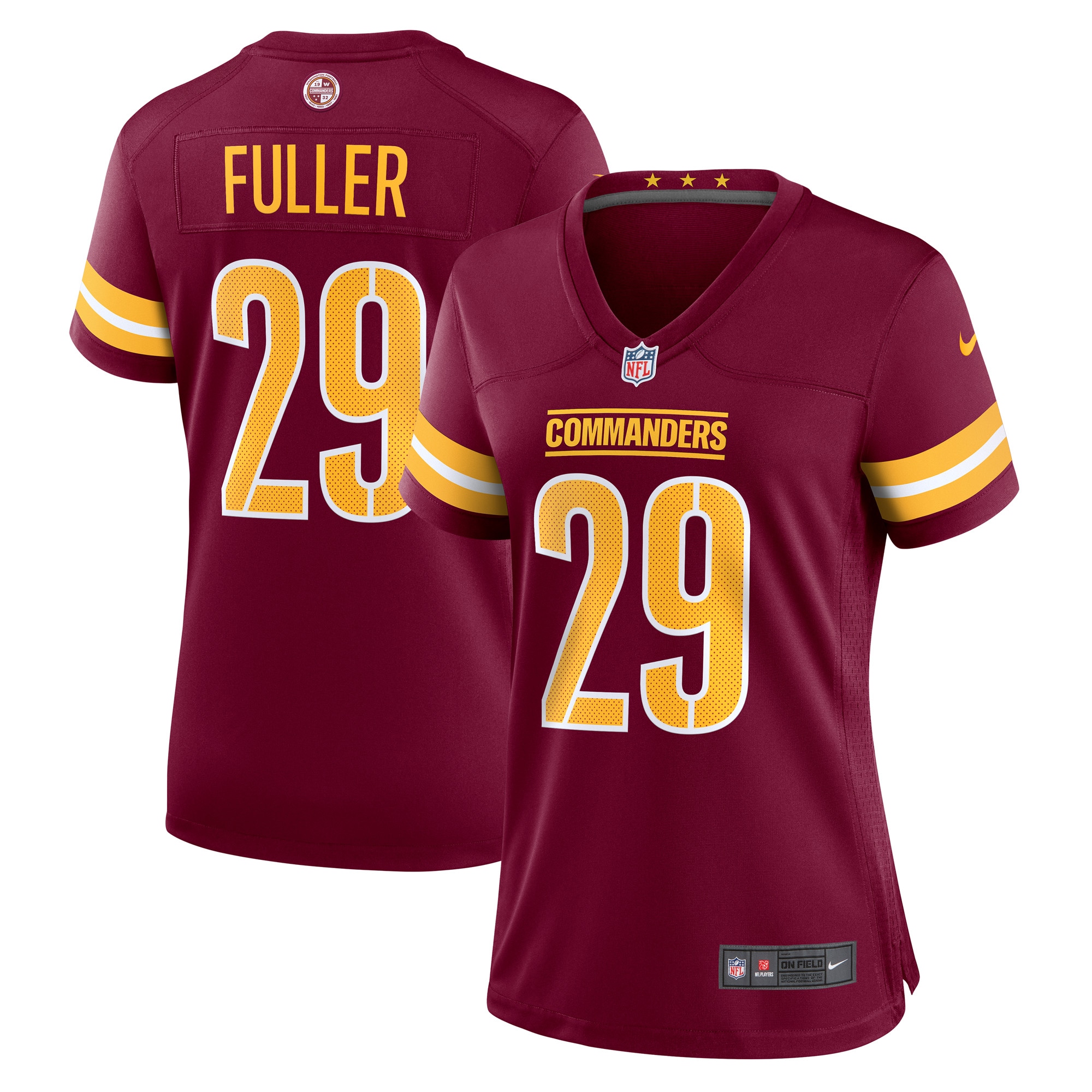 Kendall Fuller Washington Commanders Nike Women's Player Game Jersey - Burgundy - vstockx