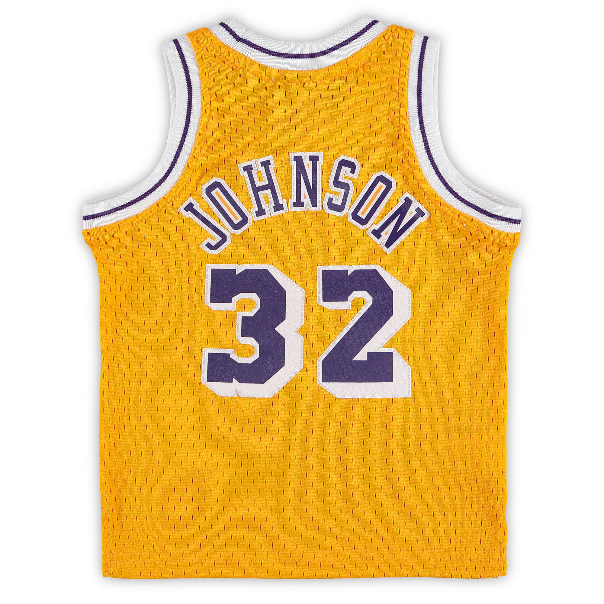 Magic Johnson Los Angeles Lakers Mitchell & Ness Infant Retired Player Jersey - Gold - vstockx