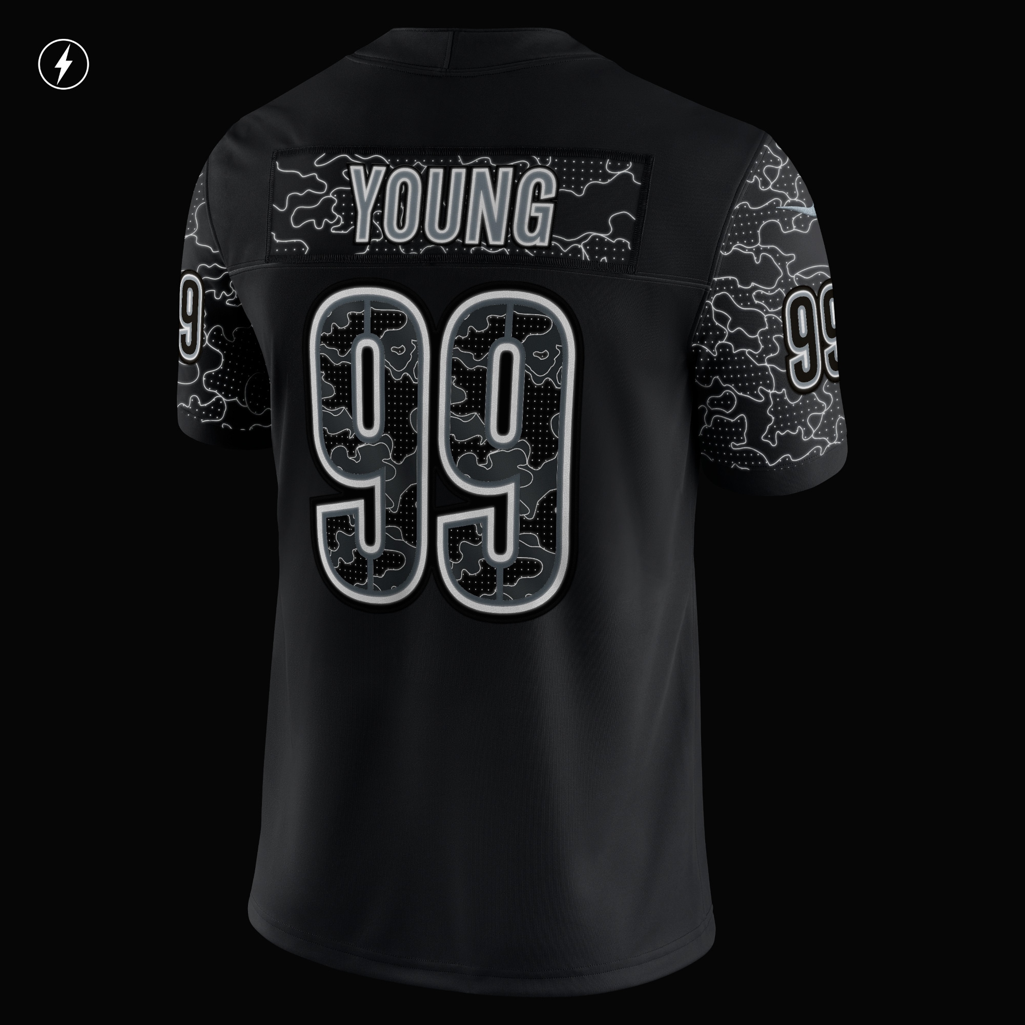 Chase Young Washington Commanders Nike RFLCTV Limited Jersey - Black - vstockx