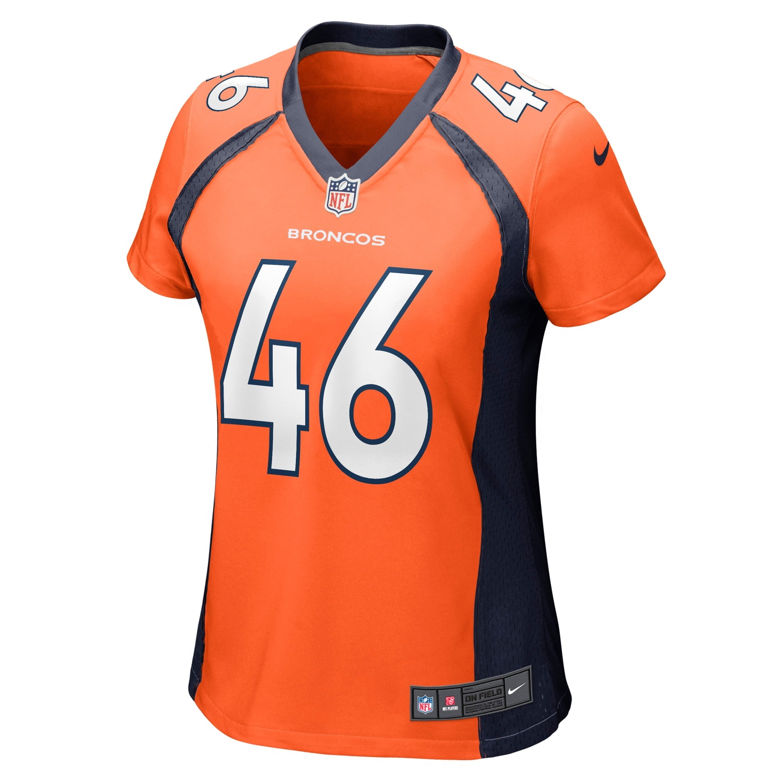 Women's Nike Jacob Bobenmoyer Orange Denver Broncos Game Jersey - vstockx