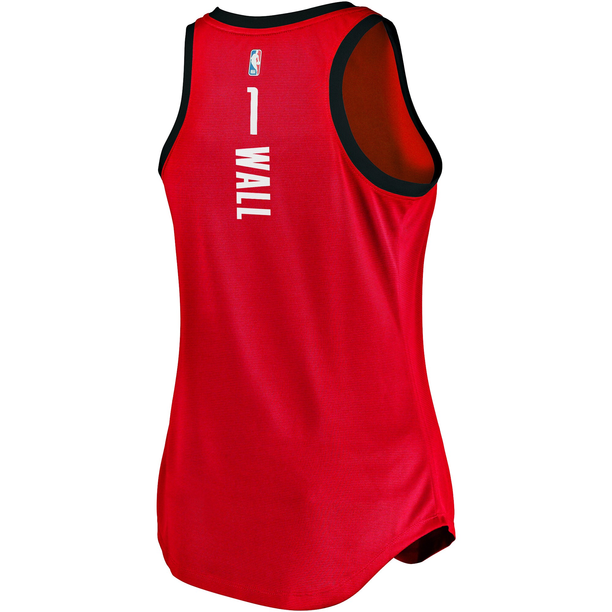 John Wall Houston Rockets Fanatics Branded Women's 2020/21 Fast Break Tank Jersey - Icon Edition - Red - vstockx