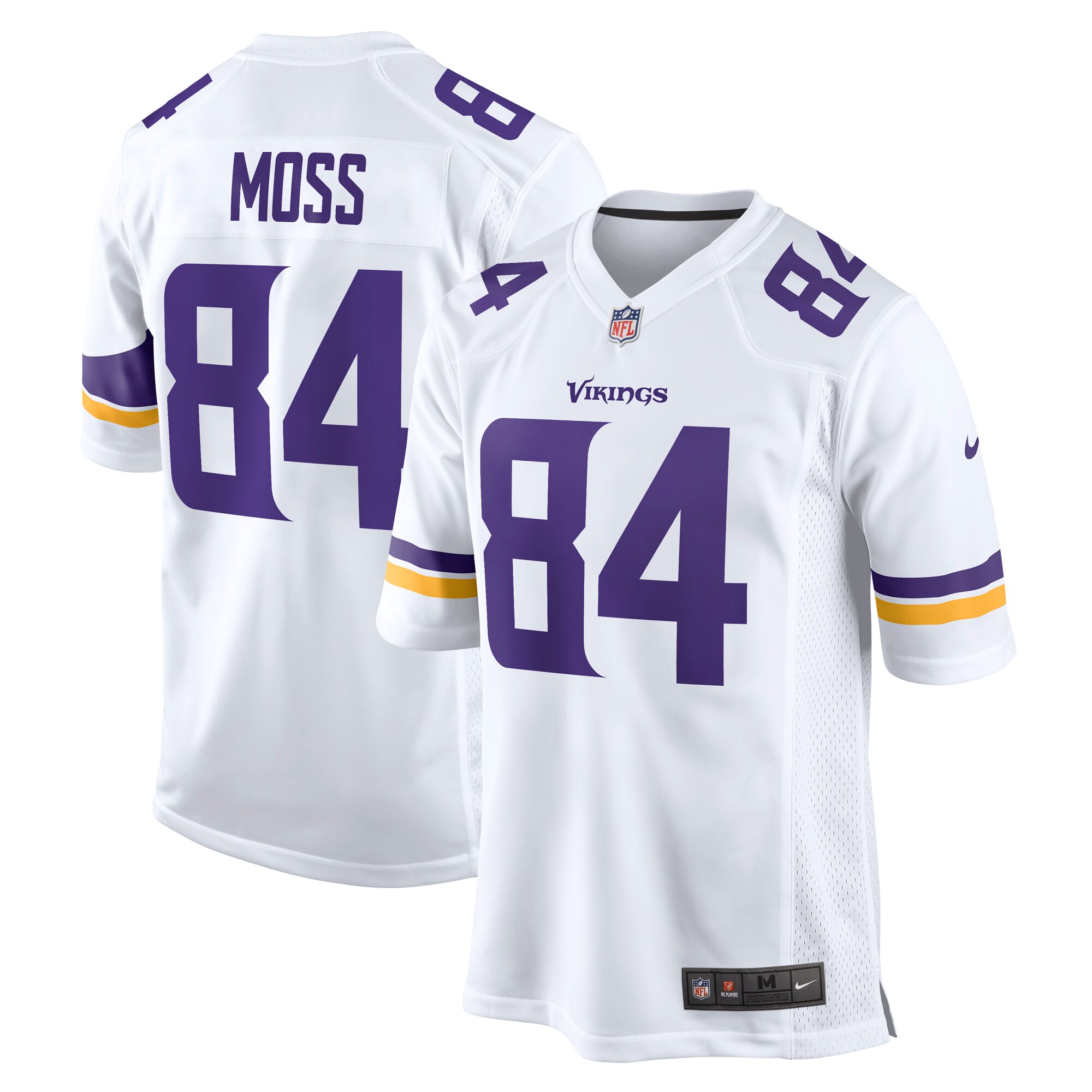 Randy Moss Minnesota Vikings Nike Retired Player Game Jersey - White - vstockx