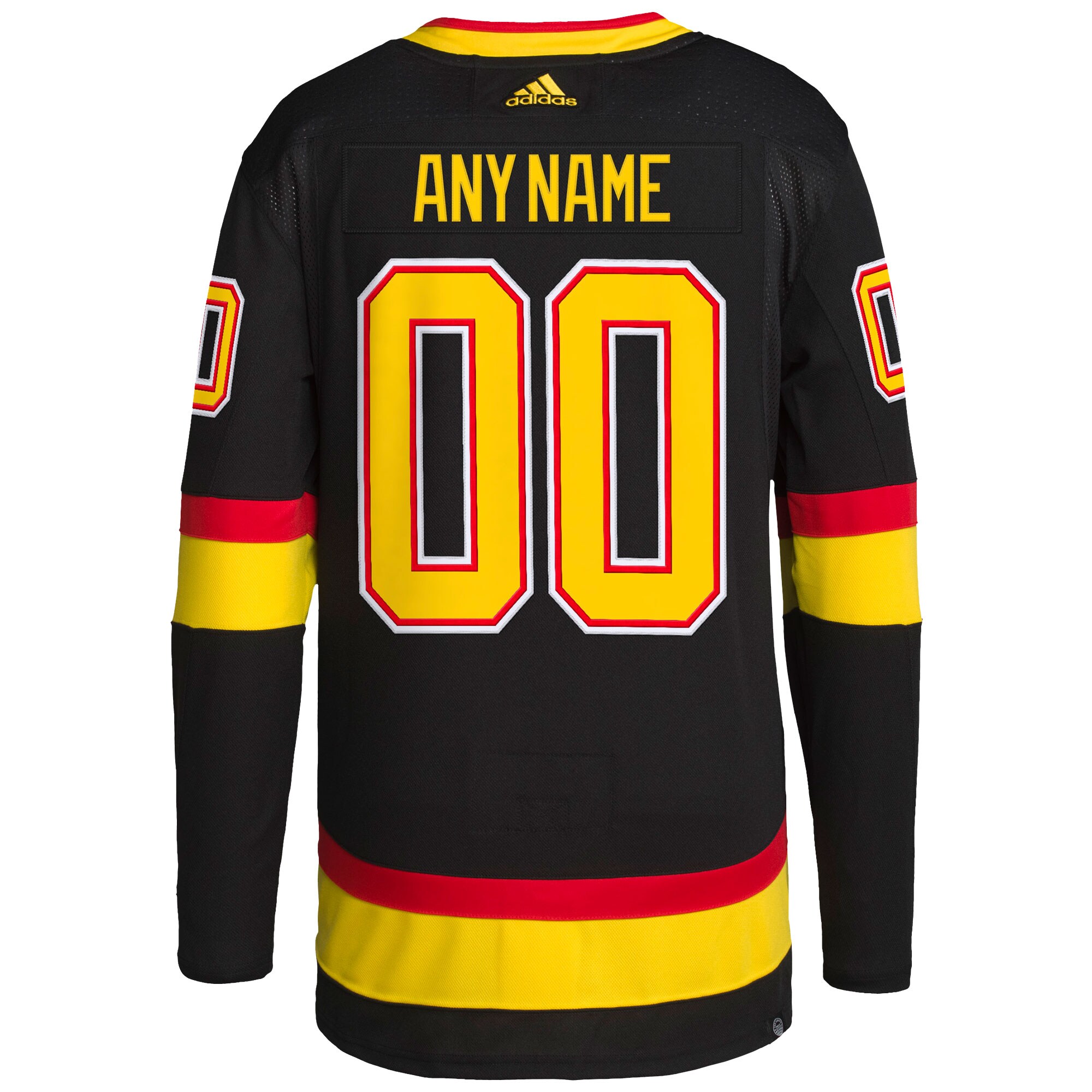 Vancouver Canucks adidas Retro Primegreen Authentic Pro Custom Jersey - Black - vstockx