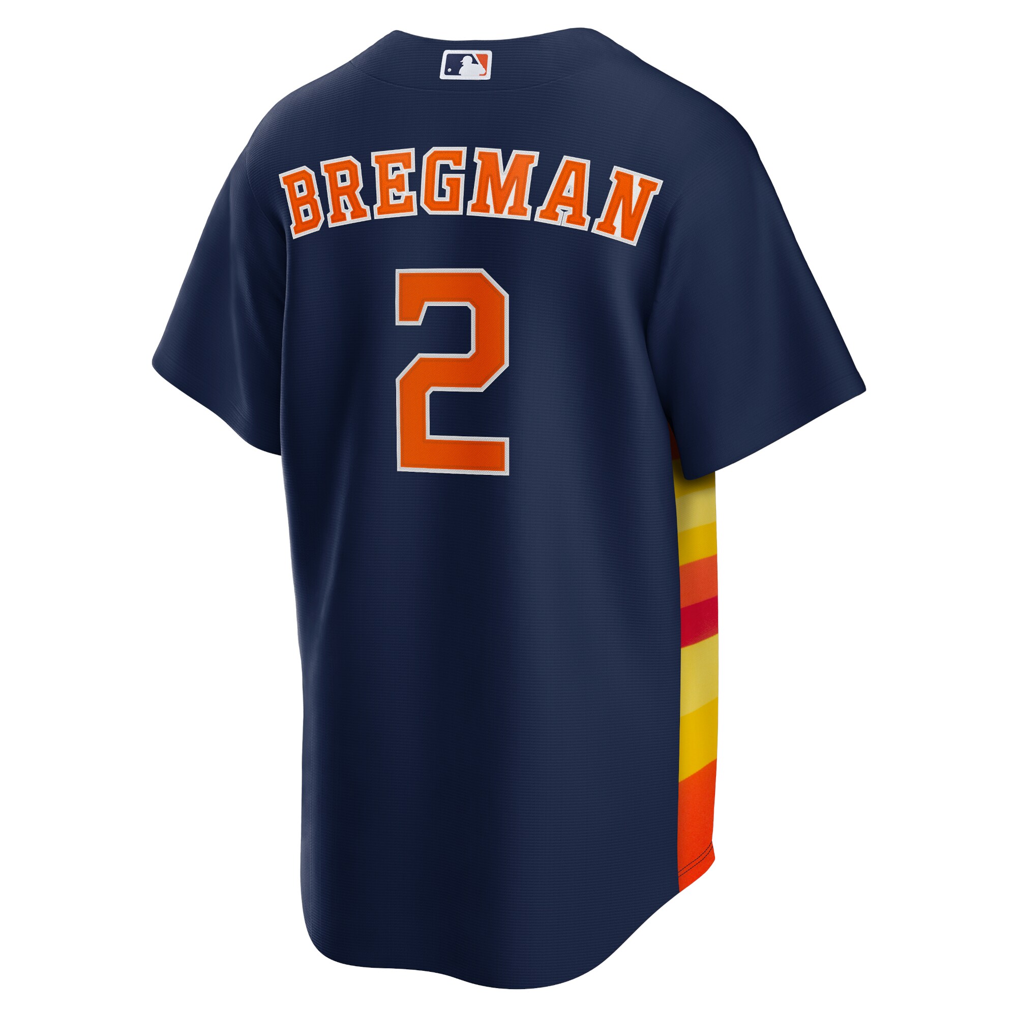 Alex Bregman Houston Astros Nike Alternate Replica Player Name Jersey - Navy - vstockx