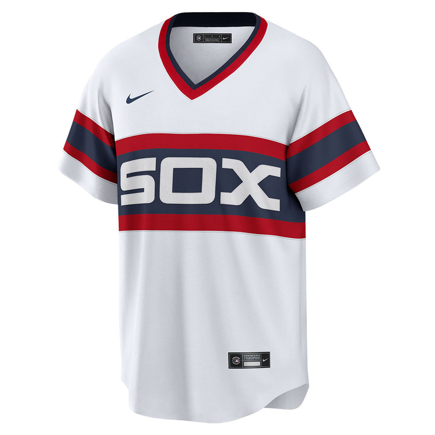 Men's Andrew Vaughn Chicago White Sox Home White 1983 Sunday Alternate Premium Stitch Replica Jersey - vstockx