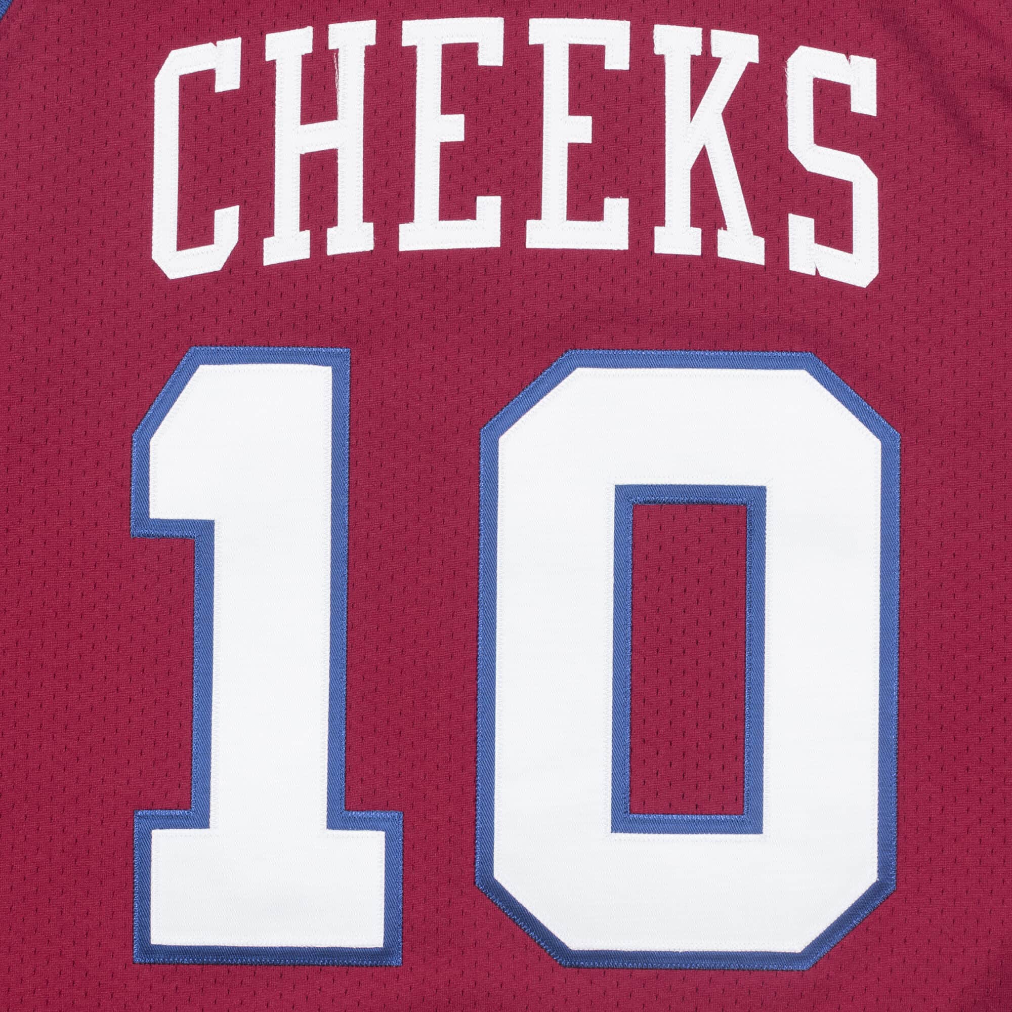 Maurice Cheeks 1982-83 Philadelphia 76ers Road Authentic Jersey - vstockx