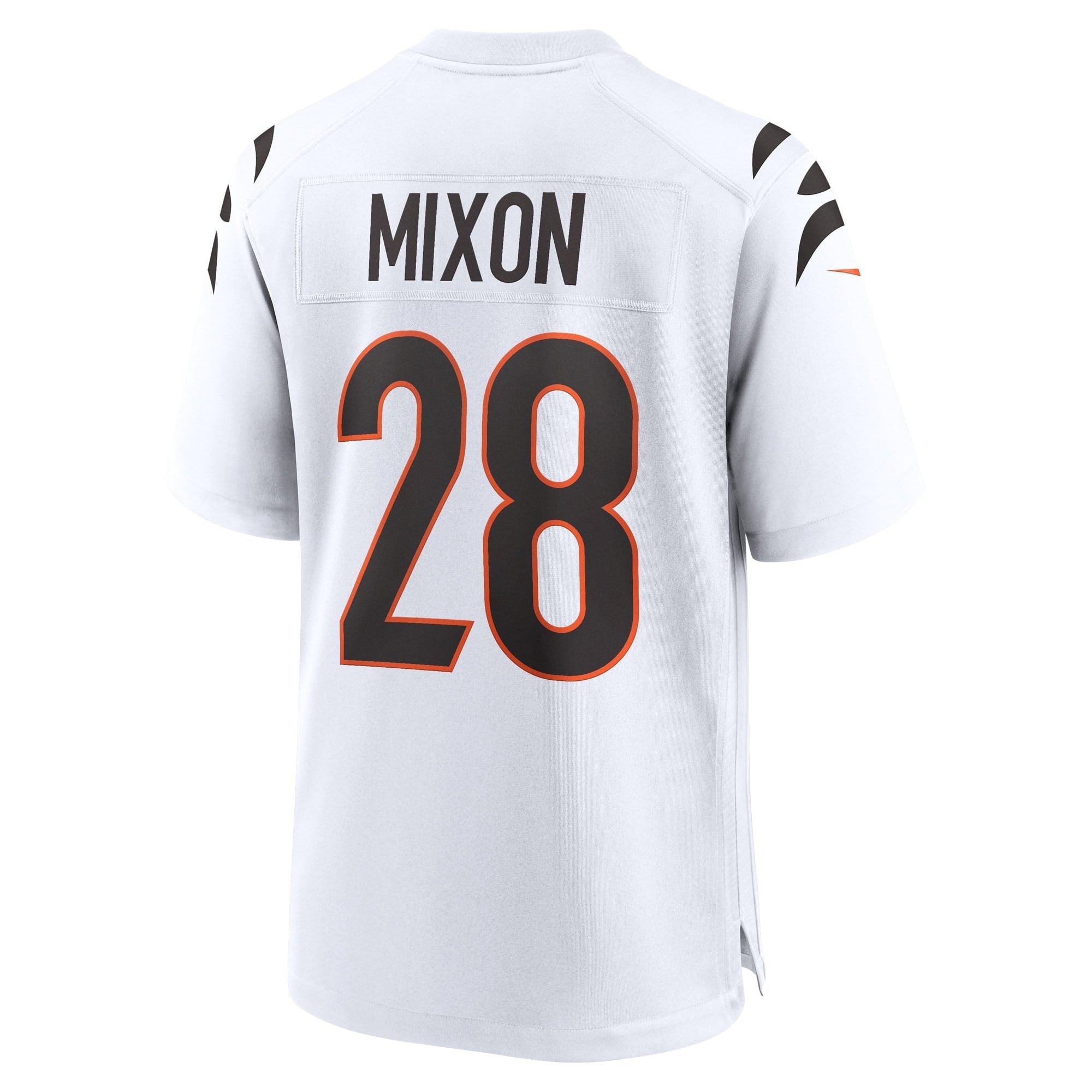 Men's Nike Joe Mixon White Cincinnati Bengals Away Game Player Jersey - vstockx