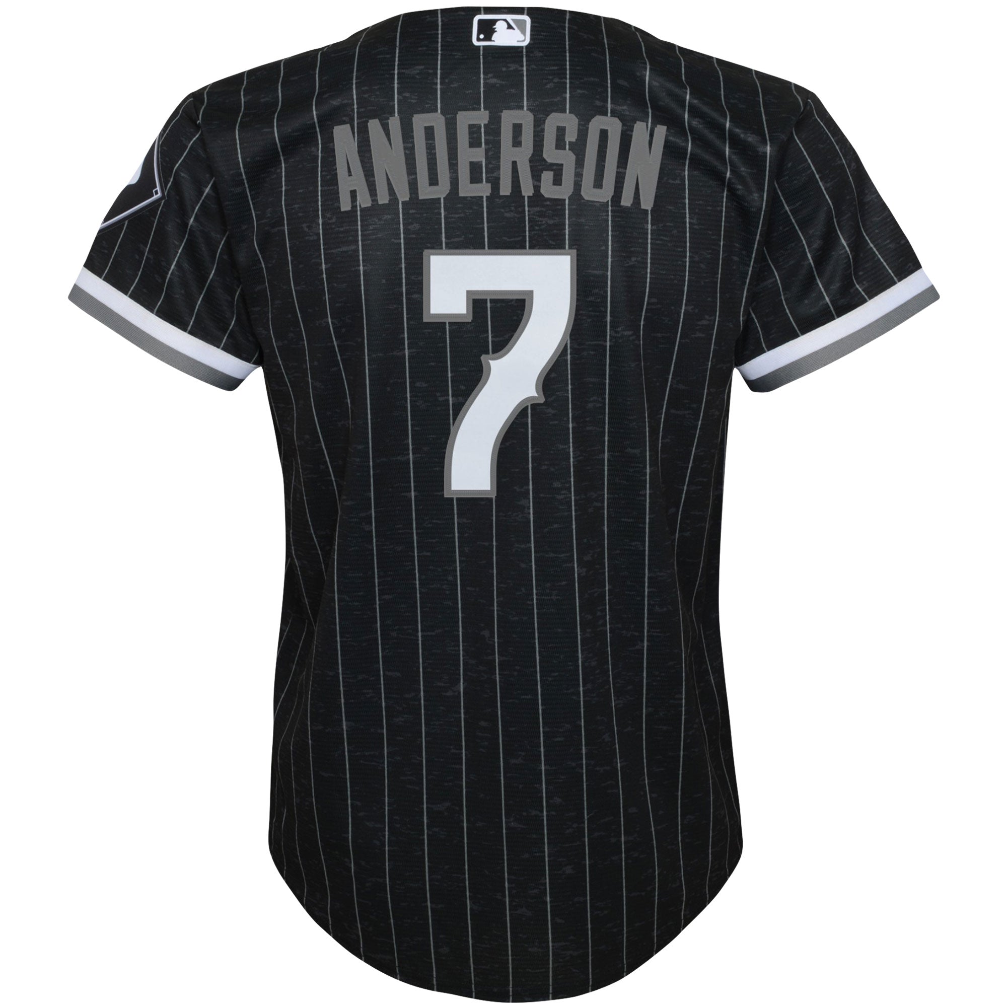Tim Anderson Chicago White Sox Nike Black 2021 City Connect Replica Player Jersey - Youth - vstockx
