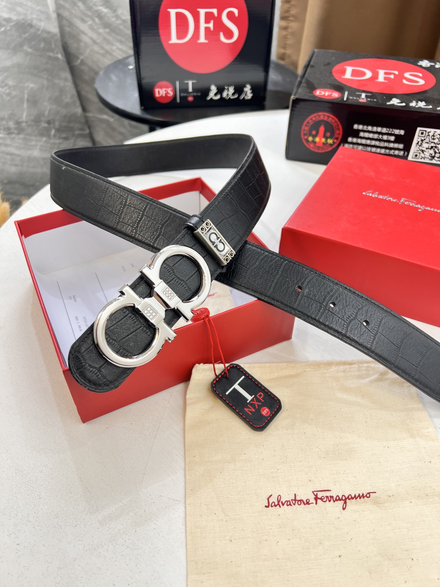 Streetwear Belt Ferragamo 321721 size:3.5cm - vstockx