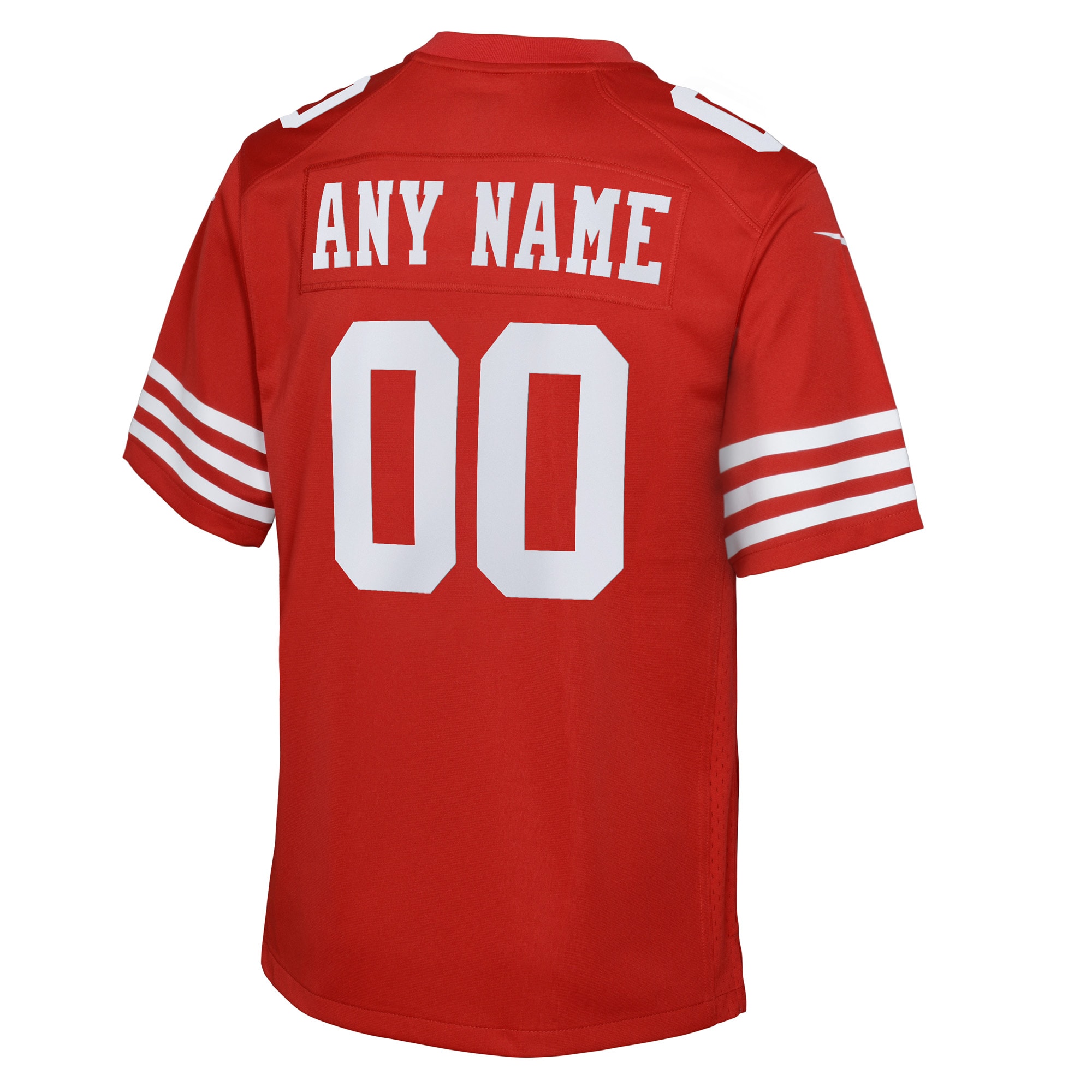 San Francisco 49ers Nike Youth Game Custom Jersey - Scarlet - vstockx