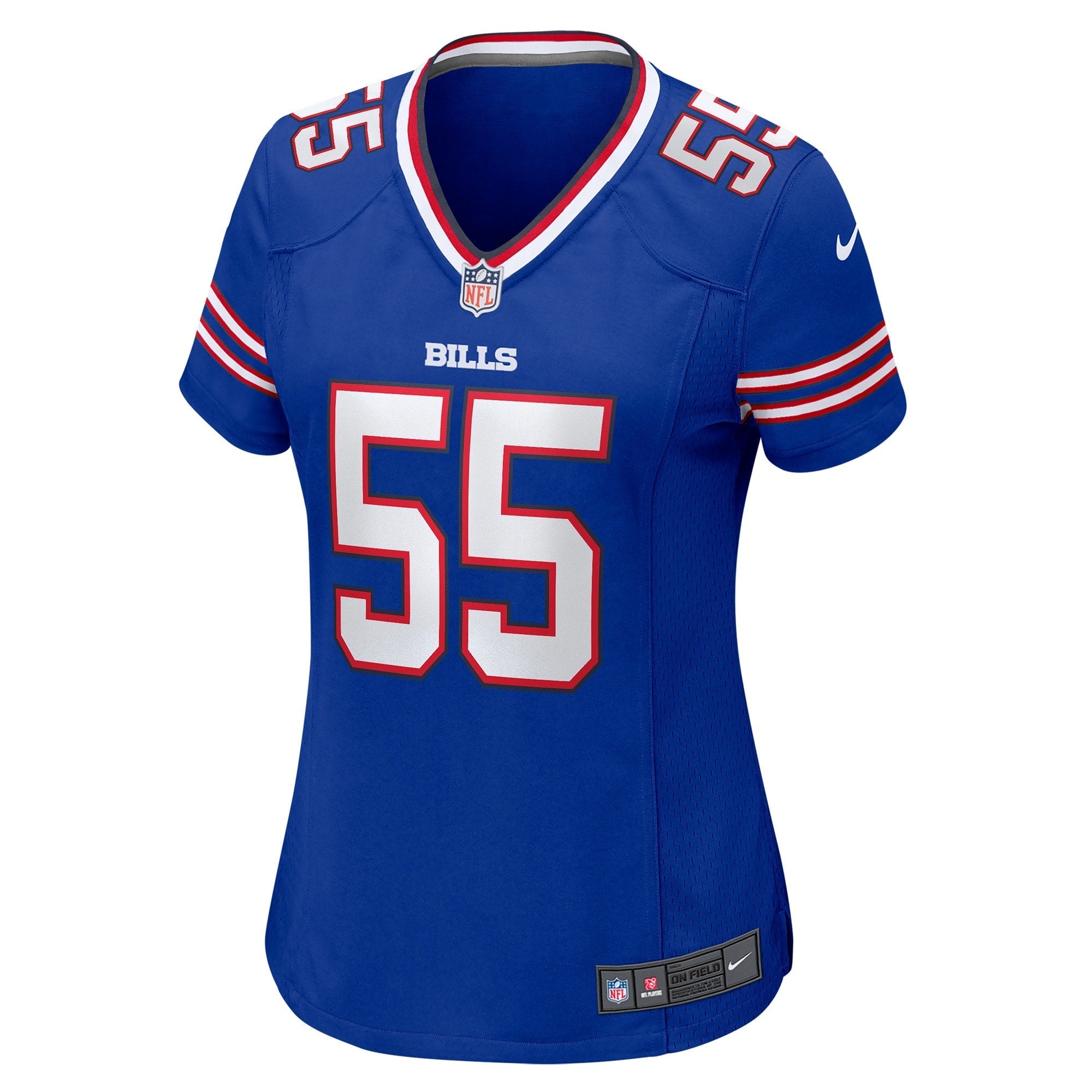Women's Nike Boogie Basham Royal Buffalo Bills Game Player Jersey - vstockx