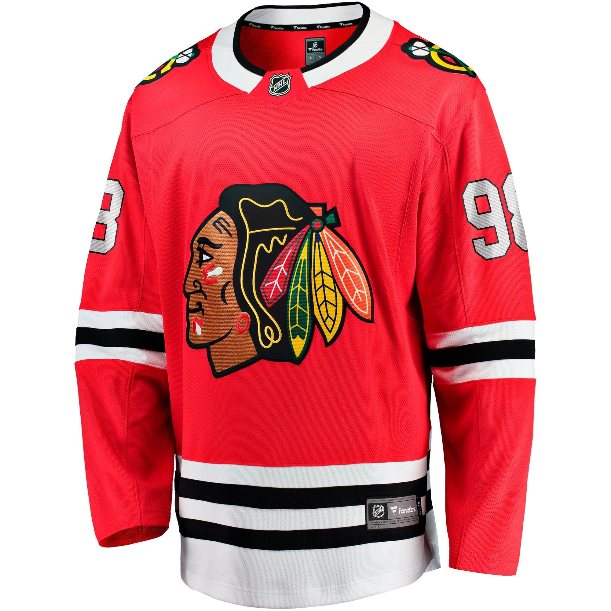 Connor Bedard Chicago Blackhawks Fanatics Home Red Breakaway Men's Jersey - vstockx