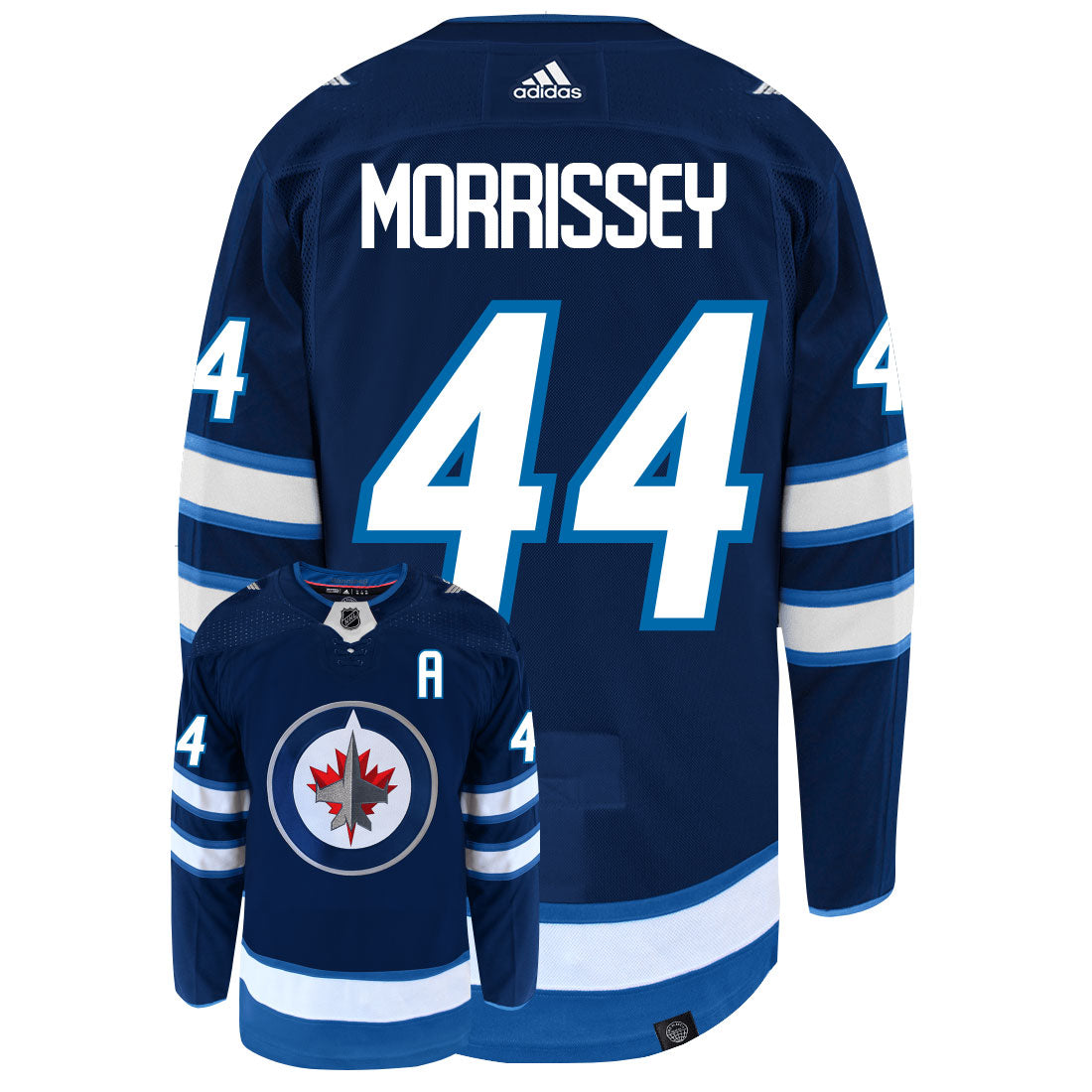 Josh Morrissey Winnipeg Jets Adidas Primegreen Authentic NHL Hockey Jersey - vstockx