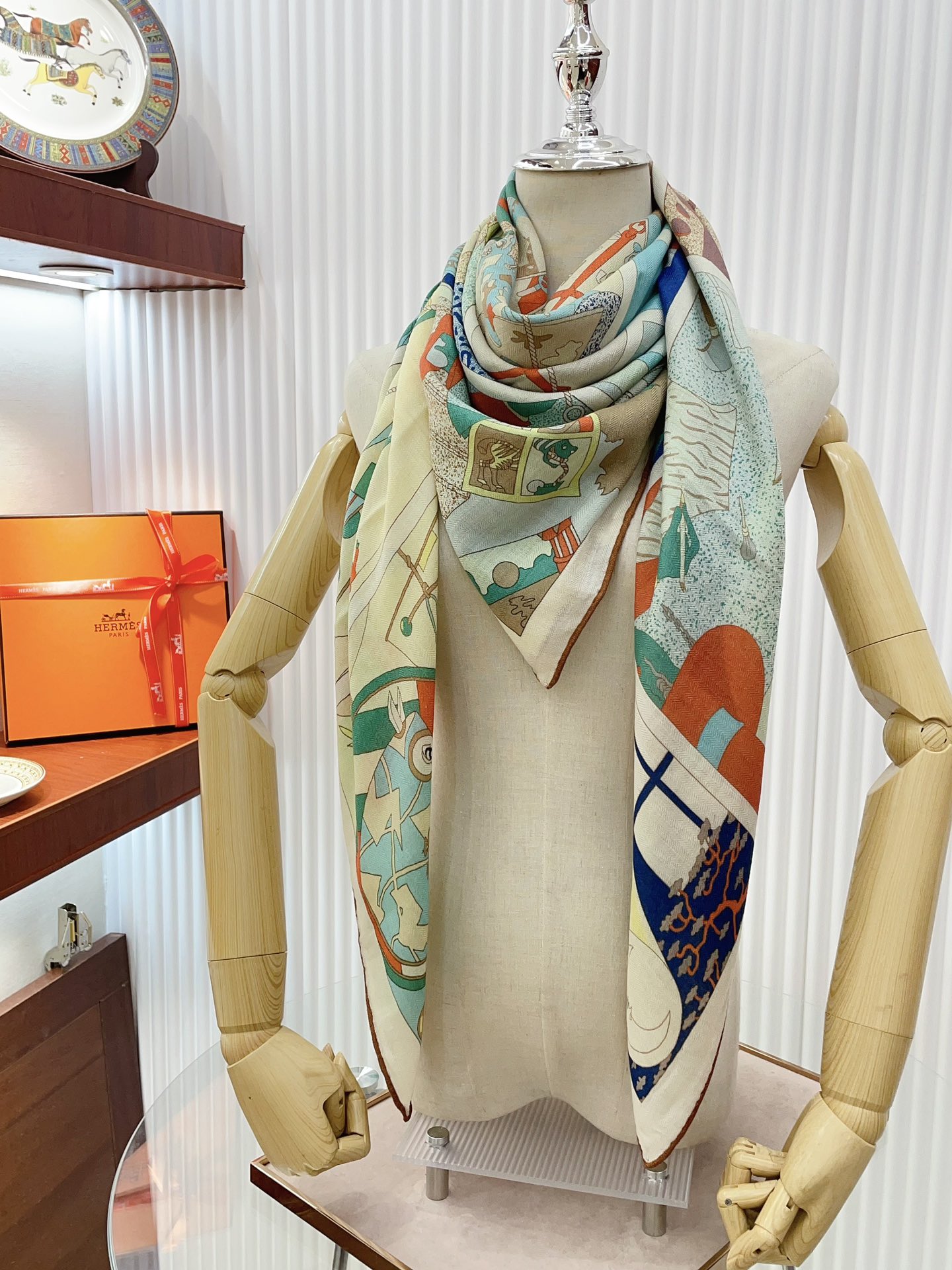 Streetwear Scarf Hermes 328796 SIZE:140cm*140cm - vstockx