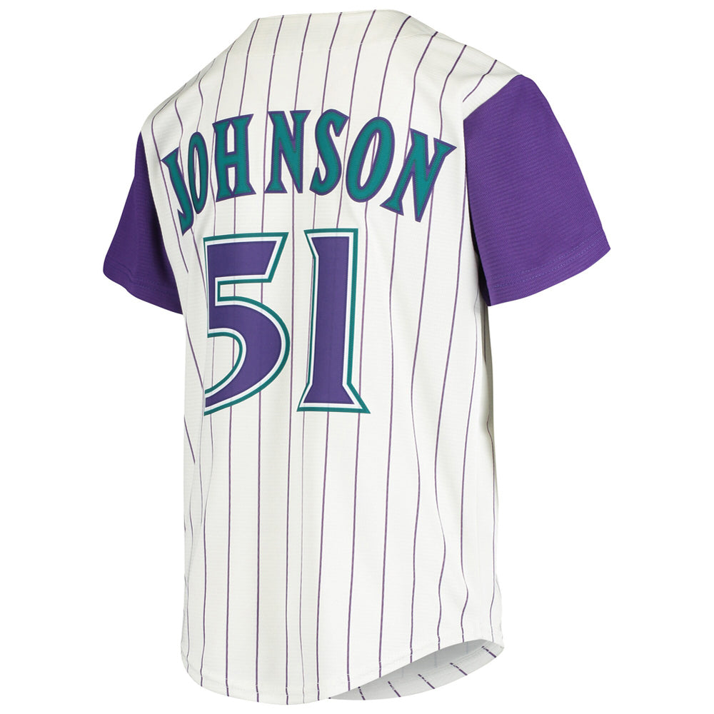 Youth Arizona Diamondbacks Randy Johnson Alternate Cooperstown Collection Player Jersey - Cream - vstockx