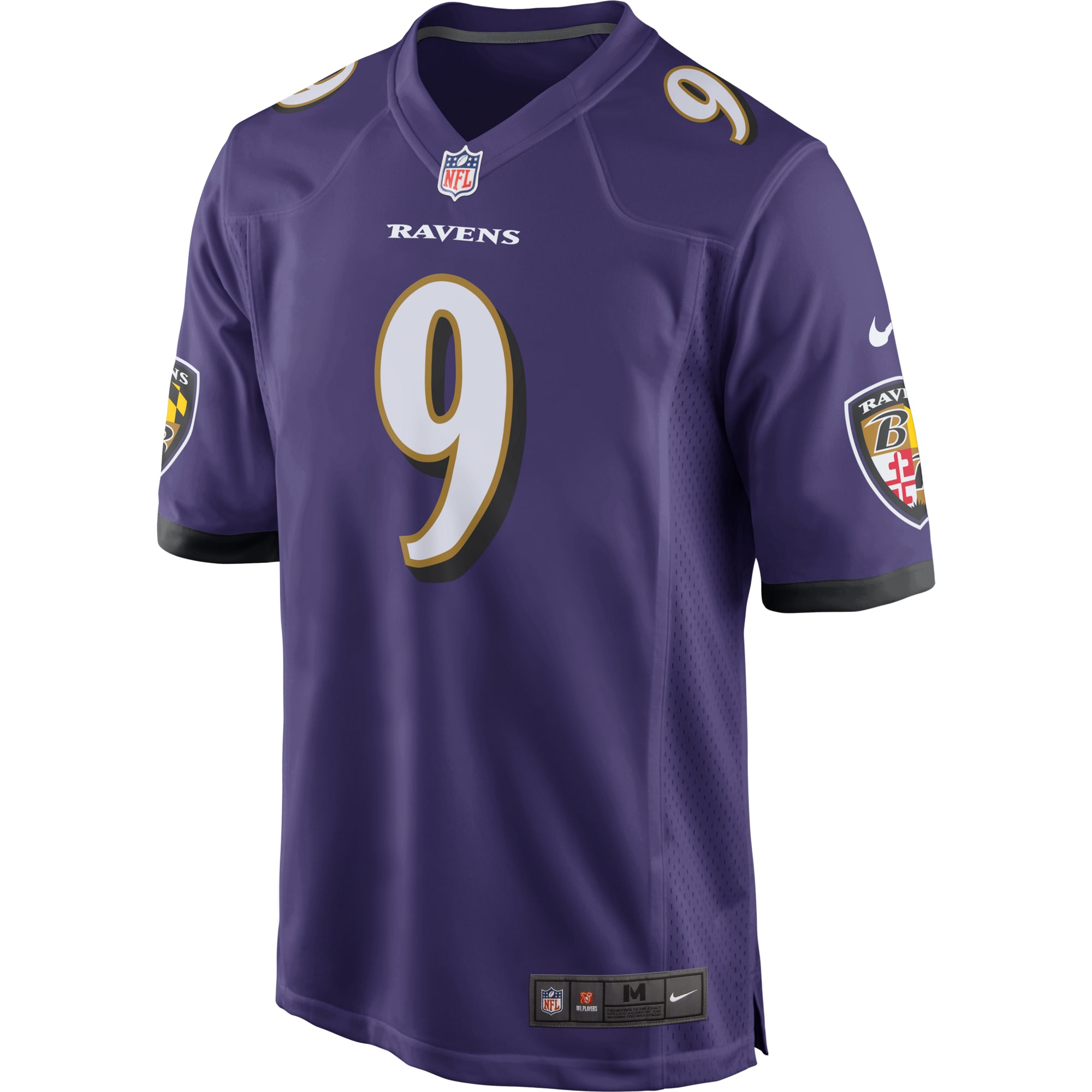 Justin Tucker Baltimore Ravens Nike Game Jersey - Purple - vstockx